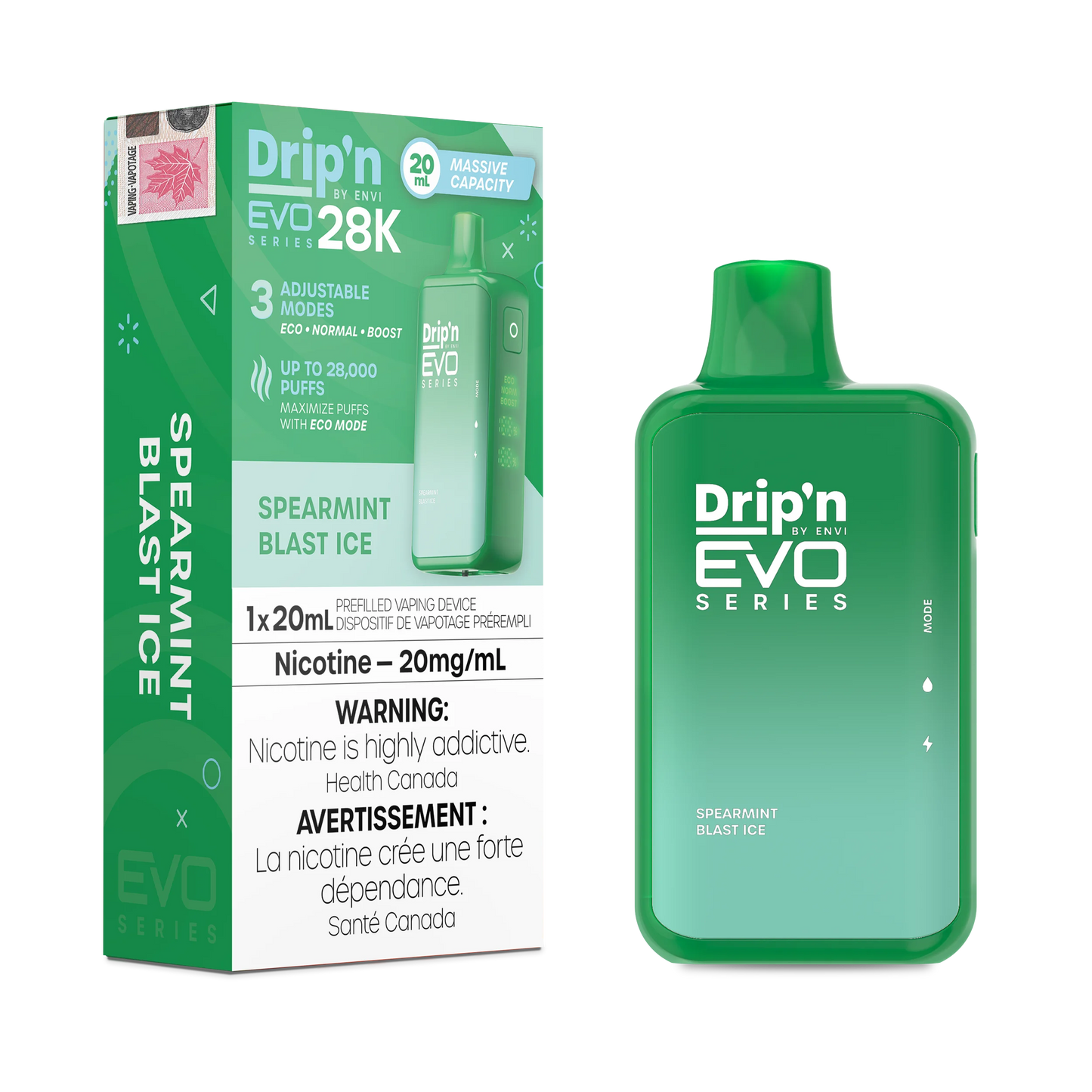 DRIP'N EVO 28K DISPOSABLE VAPE (ALBERTA)