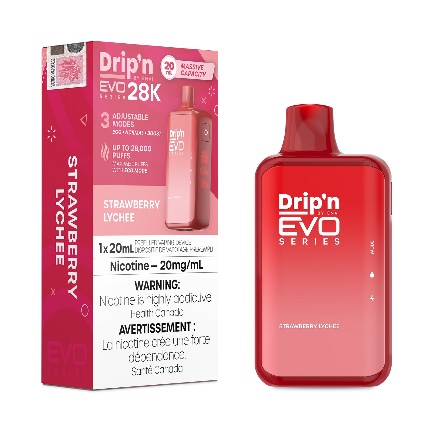 DRIP'N EVO 28K DISPOSABLE VAPE (ALBERTA)