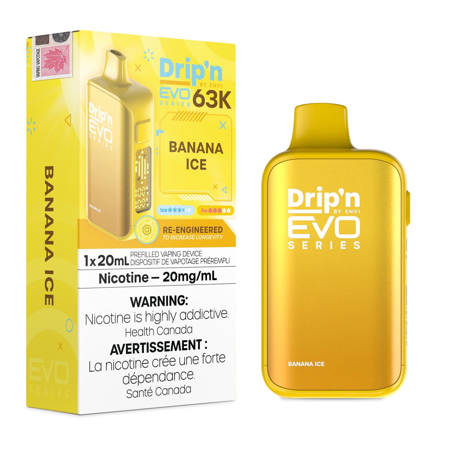DRIP'N EVO 63K DISPOSABLE VAPE (ALBERTA)