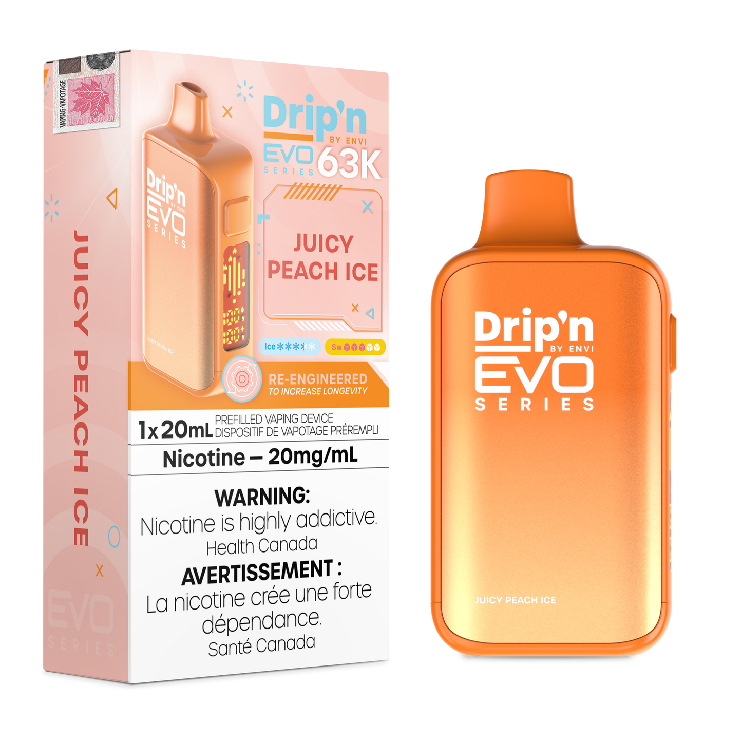 DRIP'N EVO 63K DISPOSABLE VAPE (ALBERTA)