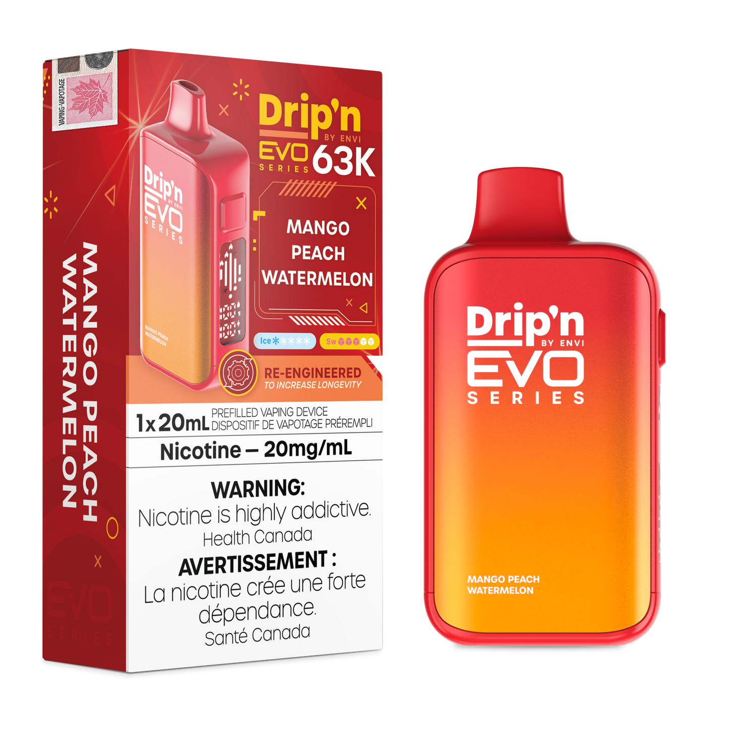 DRIP'N EVO 63K DISPOSABLE VAPE (ALBERTA)