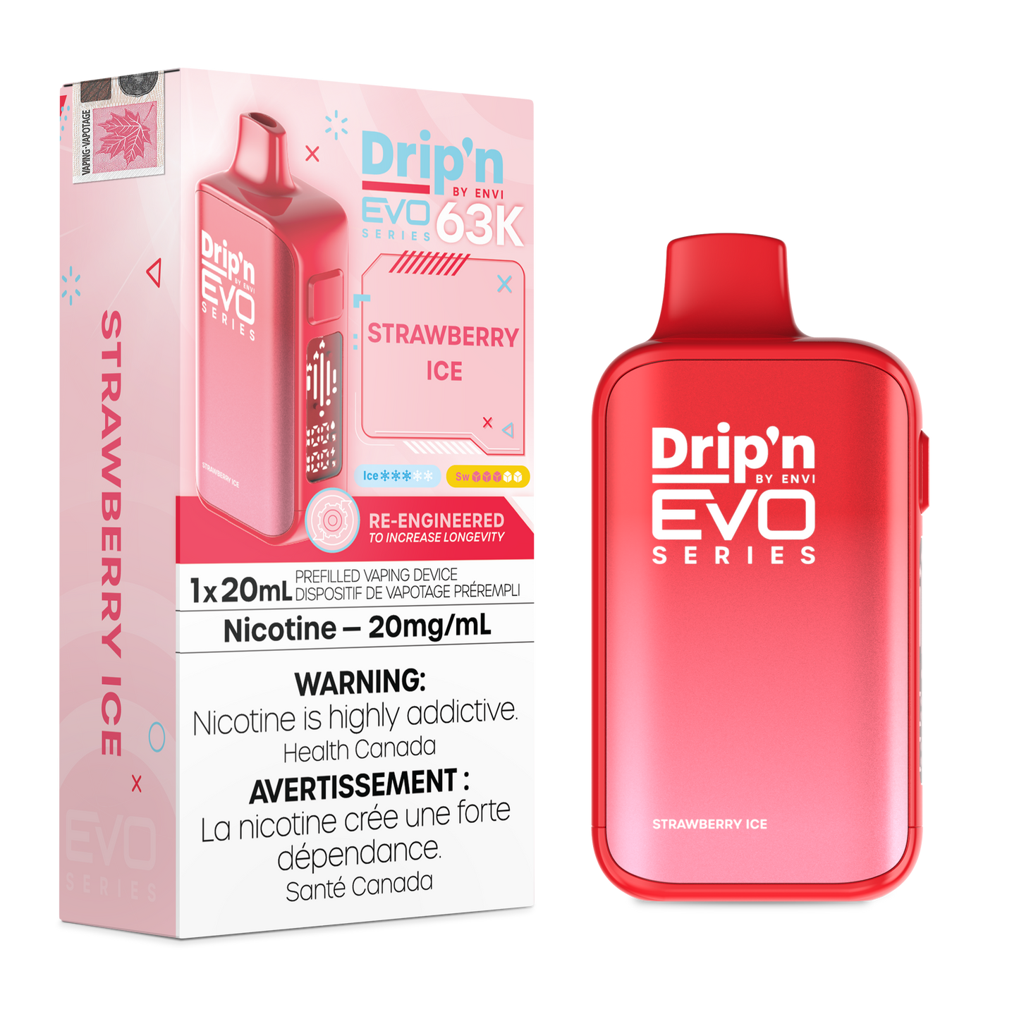 DRIP'N EVO 63K DISPOSABLE VAPE (ALBERTA)