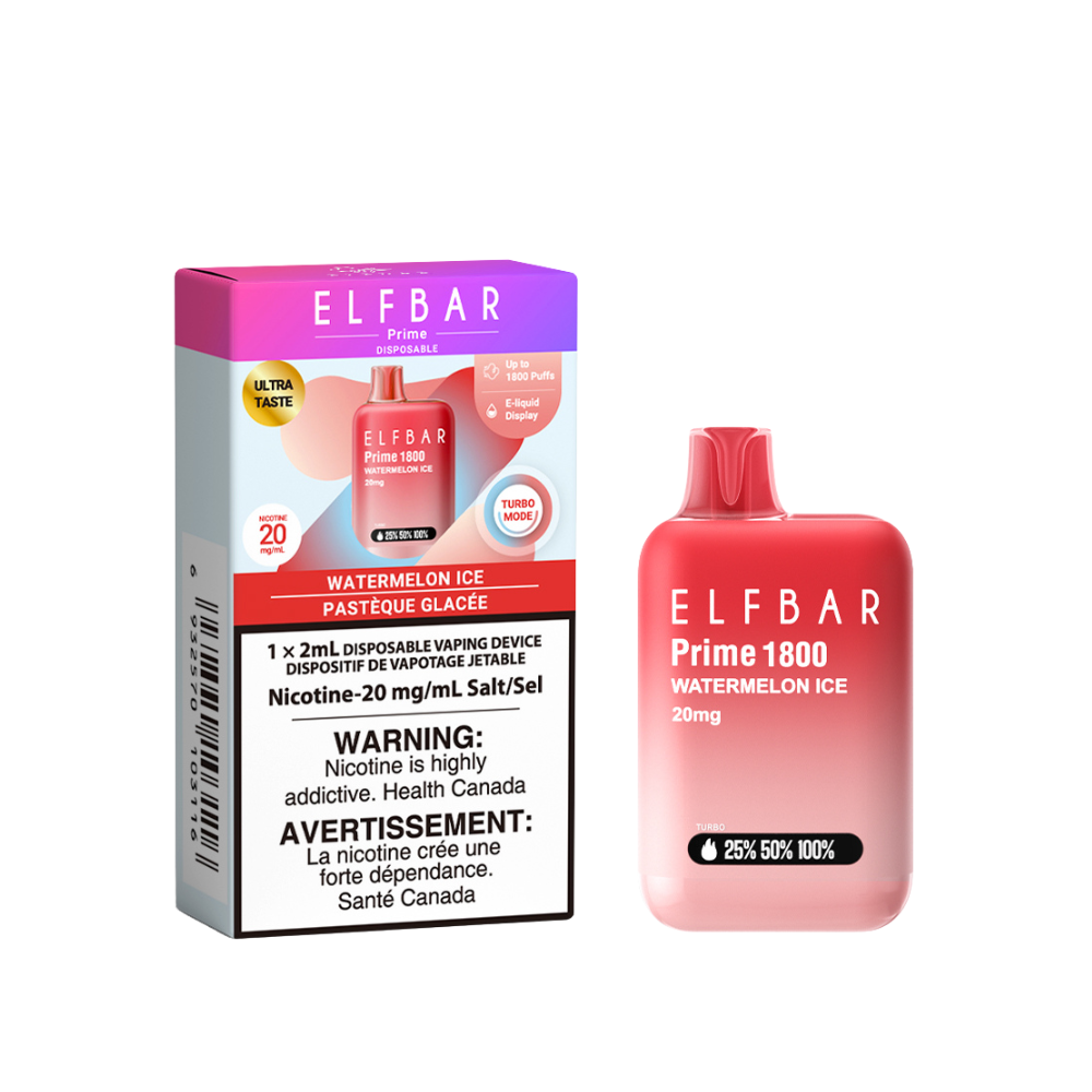 ELF BAR PRIME 1800 DISPOSABLE VAPE (ALBERTA)