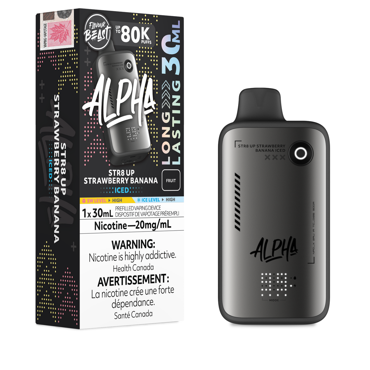 FLAVOUR BEAST ALPHA DISPOSABLE VAPE (ALBERTA)