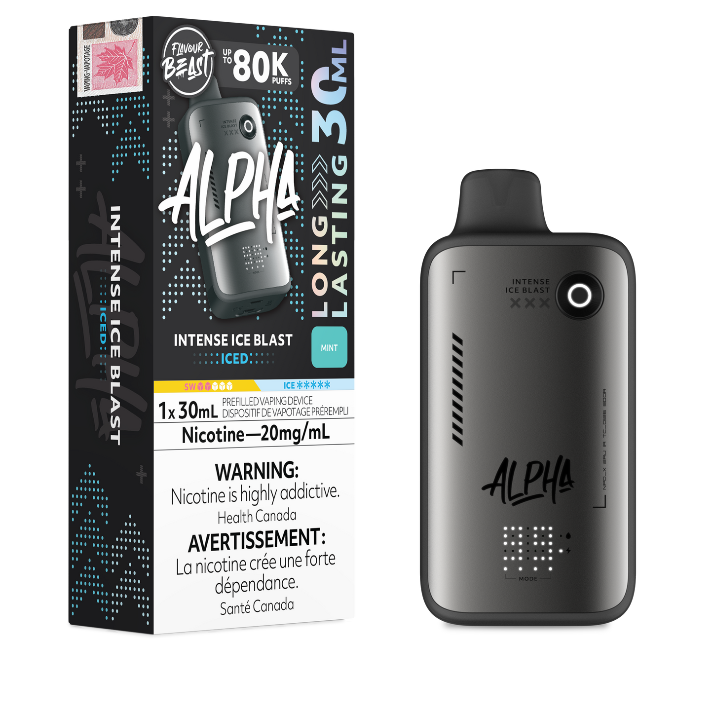 FLAVOUR BEAST ALPHA DISPOSABLE VAPE (ALBERTA)