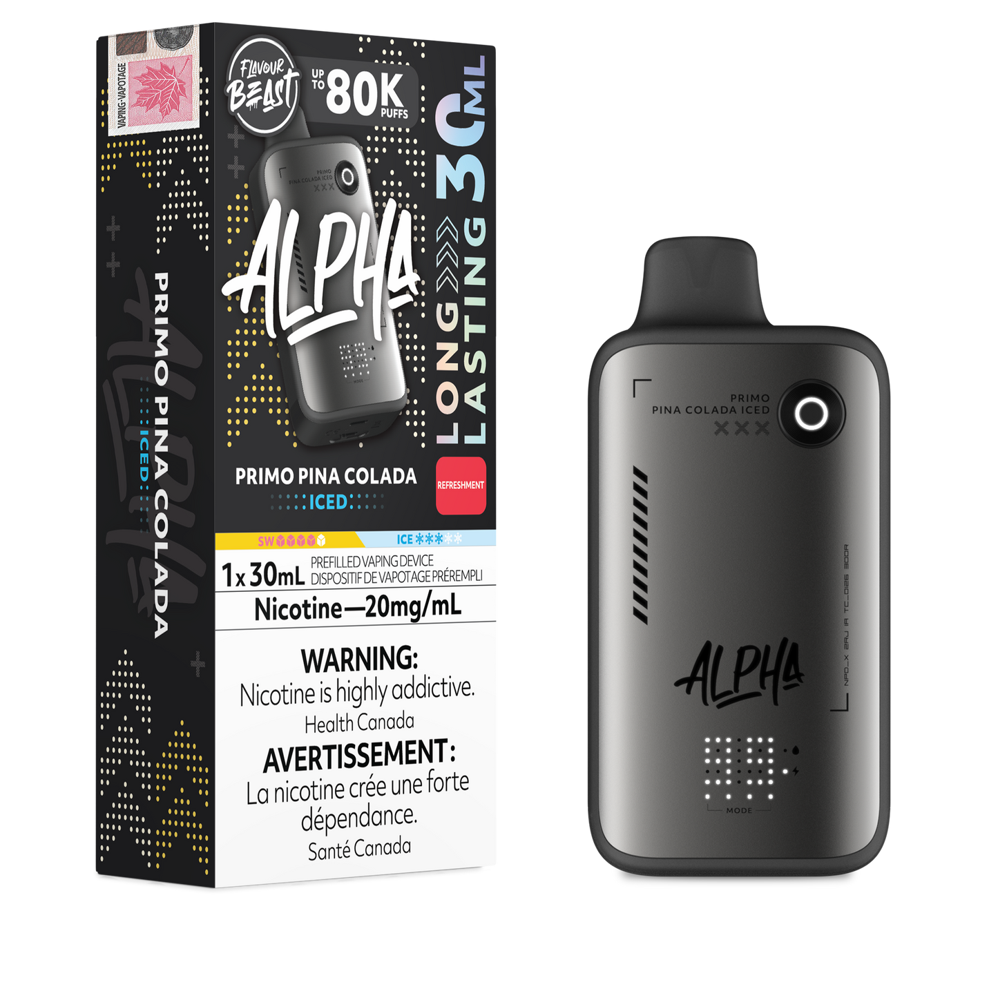 FLAVOUR BEAST ALPHA DISPOSABLE VAPE (ALBERTA)