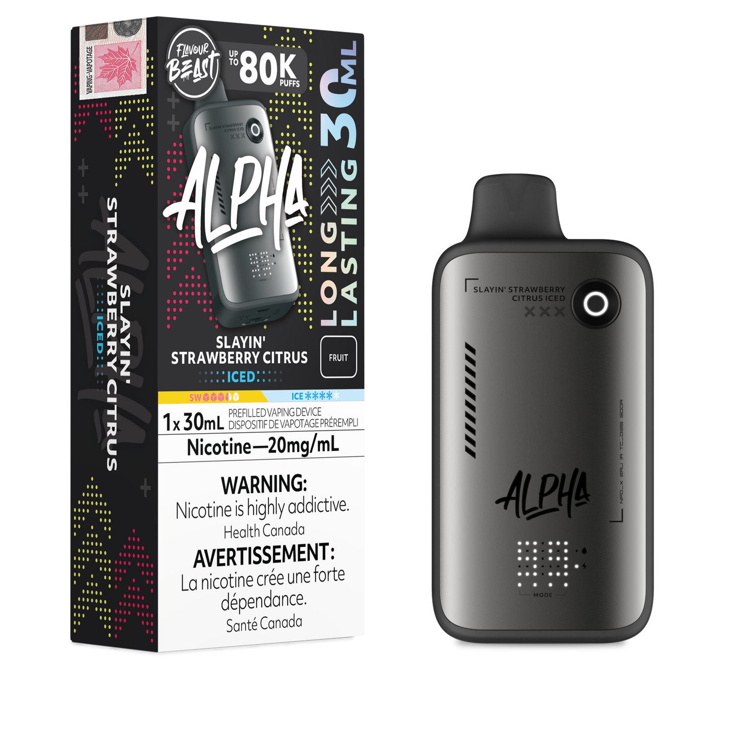 FLAVOUR BEAST ALPHA DISPOSABLE VAPE (ALBERTA)