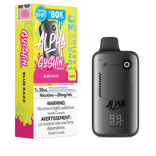 FLAVOUR BEAST ALPHA GUSHIN SERIES DISPOSABLE VAPE (ALBERTA)