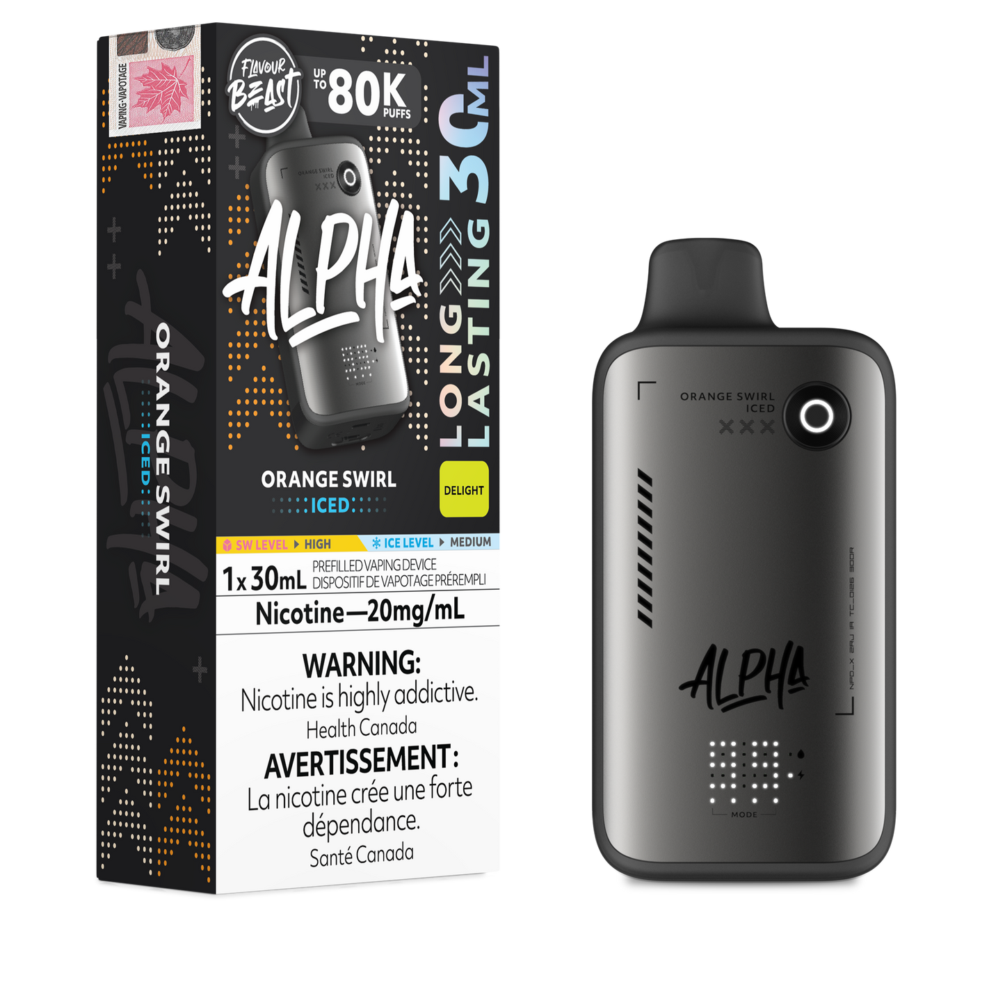 FLAVOUR BEAST ALPHA DISPOSABLE VAPE (ALBERTA)