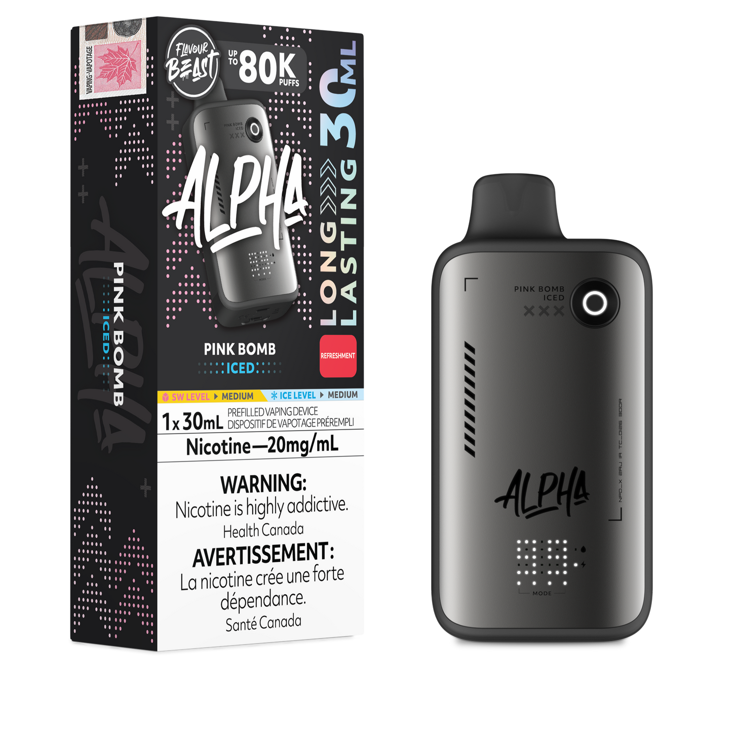 FLAVOUR BEAST ALPHA DISPOSABLE VAPE (ALBERTA)