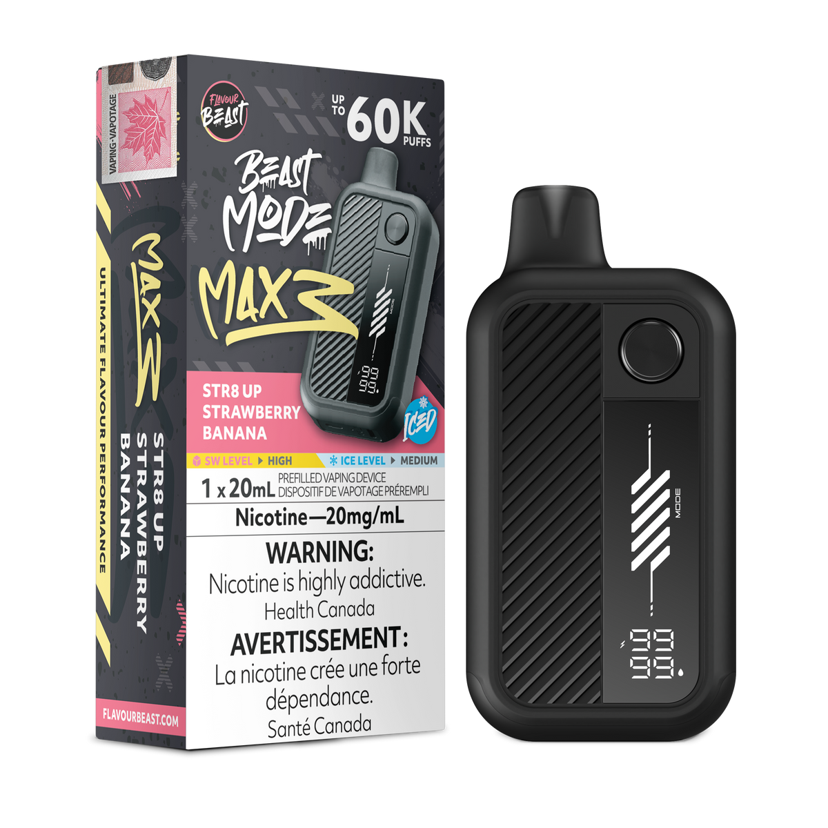 FLAVOUR BEAST BEAST MODE MAX 3 DISPOSABLE VAPE (ALBERTA)