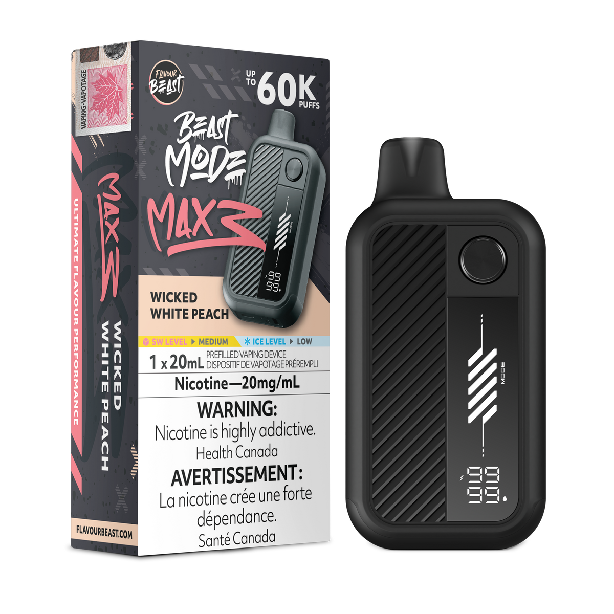 FLAVOUR BEAST BEAST MODE MAX 3 DISPOSABLE VAPE (ALBERTA)