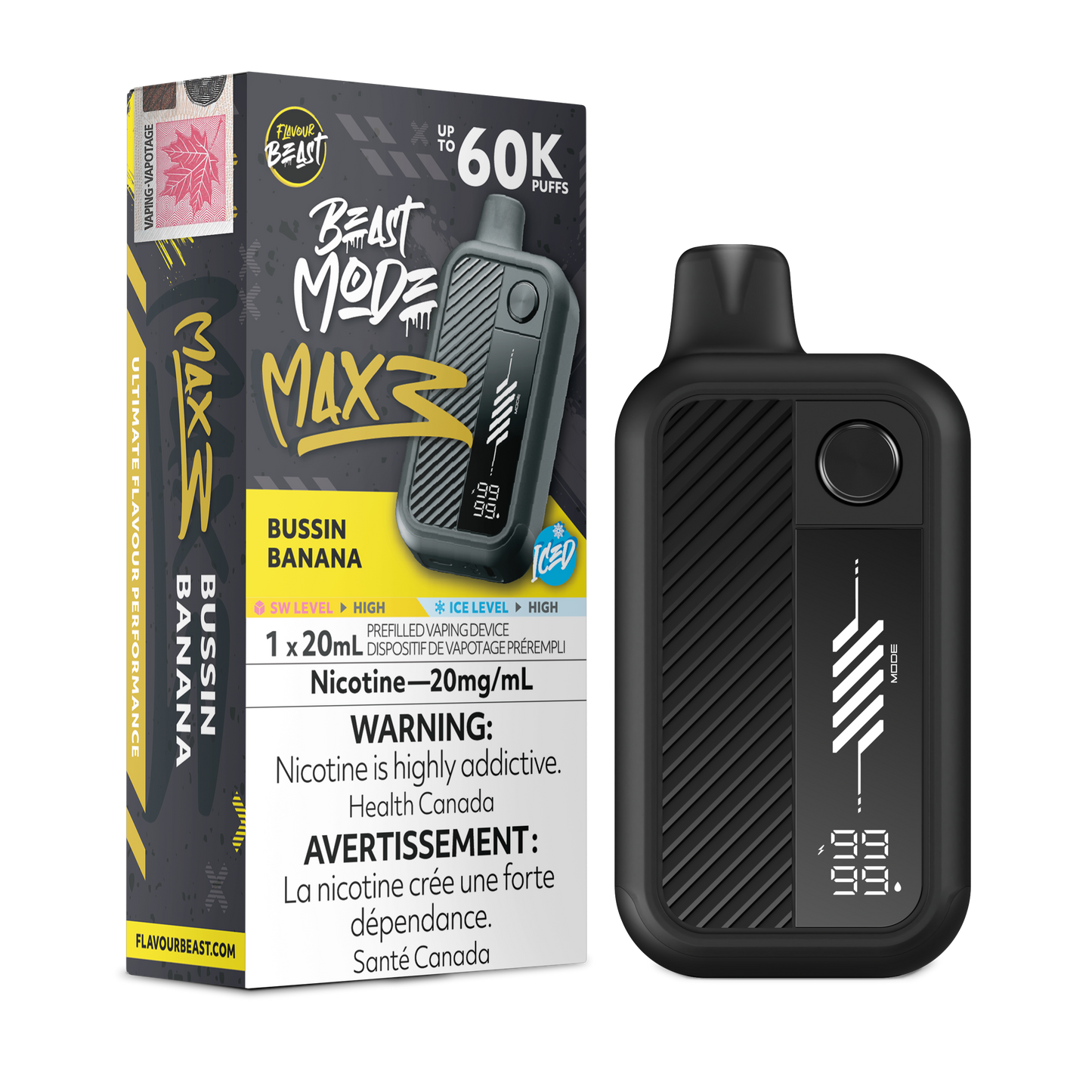 FLAVOUR BEAST BEAST MODE MAX 3 DISPOSABLE VAPE (ALBERTA)