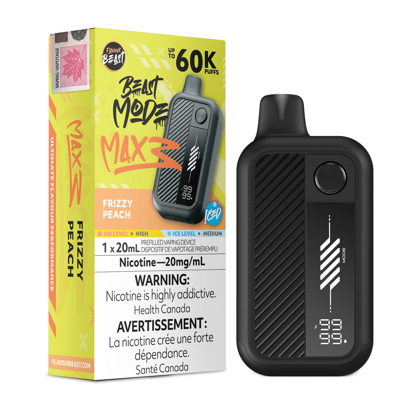 FLAVOUR BEAST BEAST MODE MAX 3 DISPOSABLE VAPE (ALBERTA)