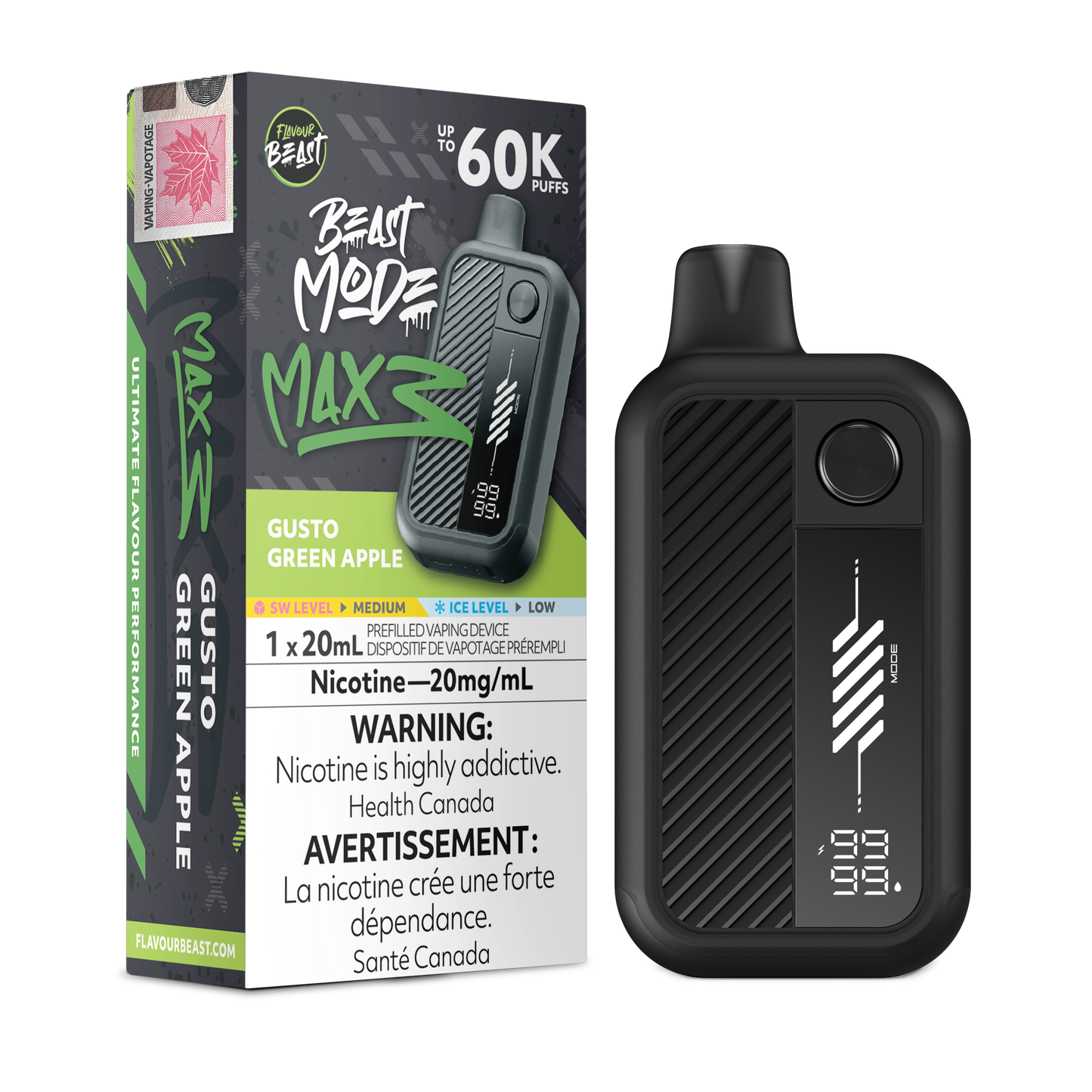 FLAVOUR BEAST BEAST MODE MAX 3 DISPOSABLE VAPE (ALBERTA)
