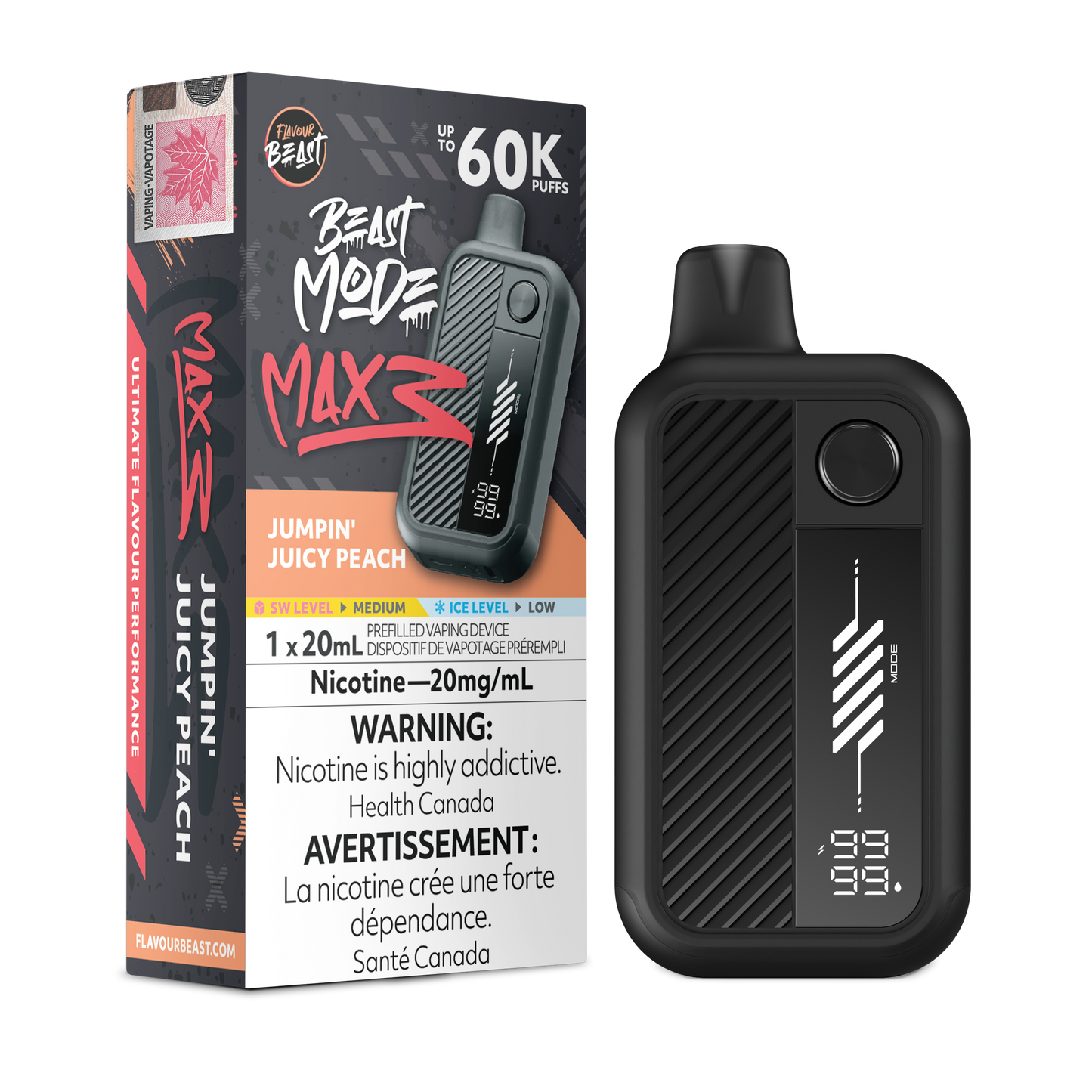 FLAVOUR BEAST BEAST MODE MAX 3 DISPOSABLE VAPE (ALBERTA)