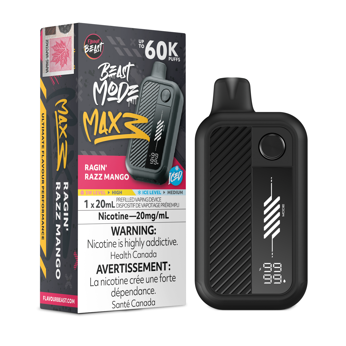 FLAVOUR BEAST BEAST MODE MAX 3 DISPOSABLE VAPE (ALBERTA)