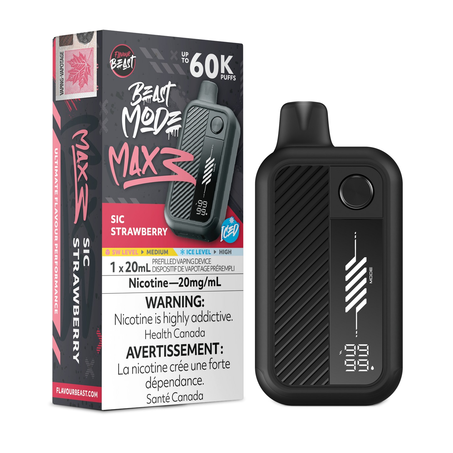 FLAVOUR BEAST BEAST MODE MAX 3 DISPOSABLE VAPE (ALBERTA)
