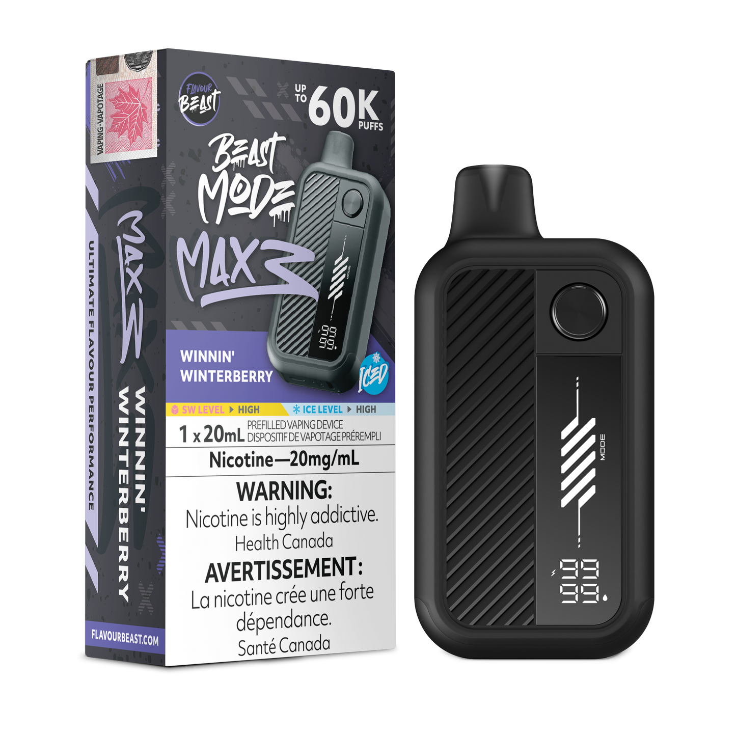 FLAVOUR BEAST BEAST MODE MAX 3 DISPOSABLE VAPE (ALBERTA)