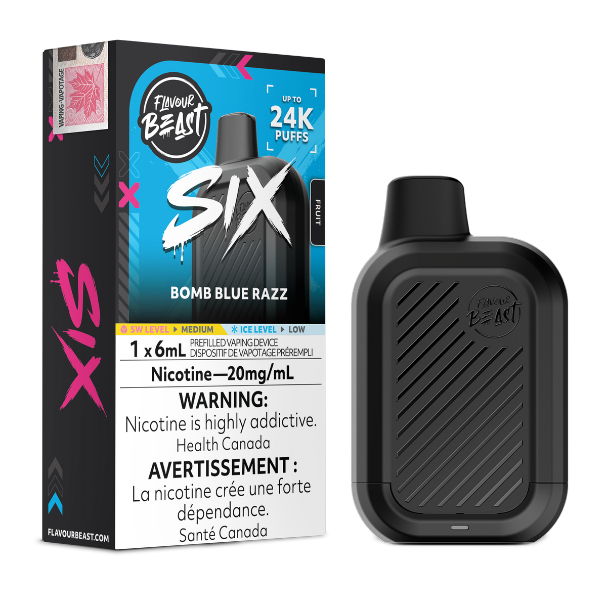 FLAVOUR BEAST SIX DISPOSABLE VAPE (ALBERTA)