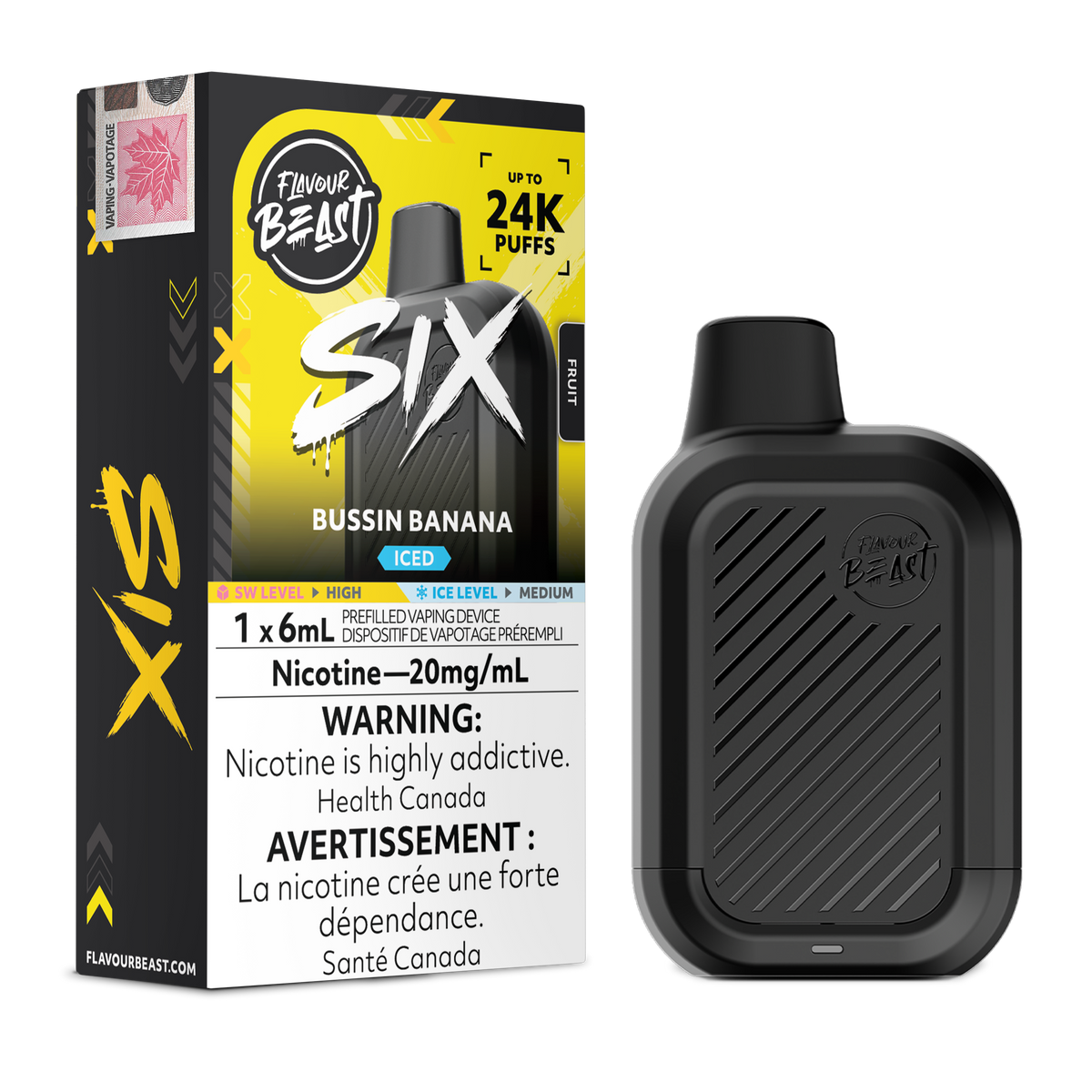 FLAVOUR BEAST SIX DISPOSABLE VAPE (ALBERTA)