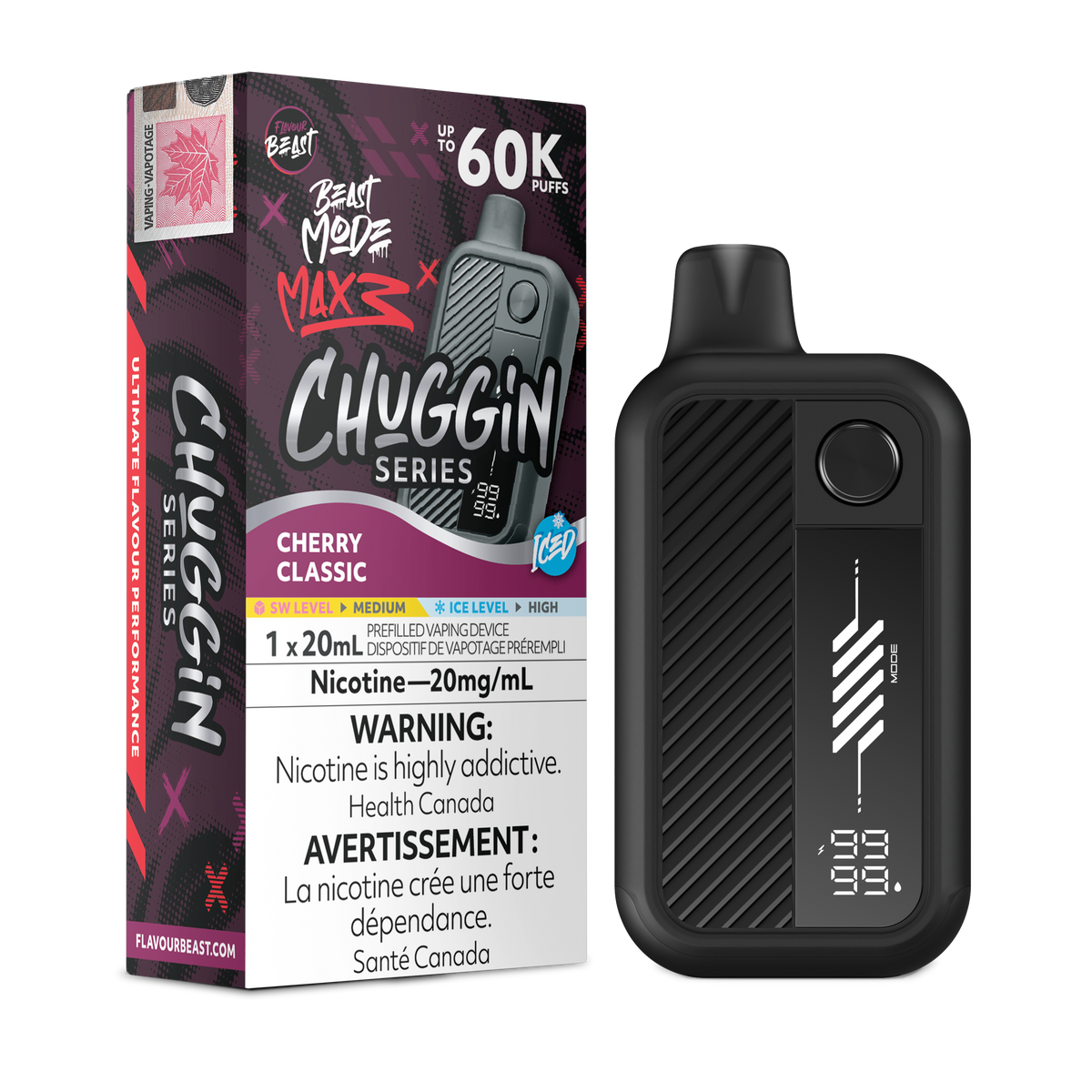 FLAVOUR BEAST BEAST MODE MAX 3 CHUGGIN SERIES DISPOSABLE VAPE (ALBERTA)