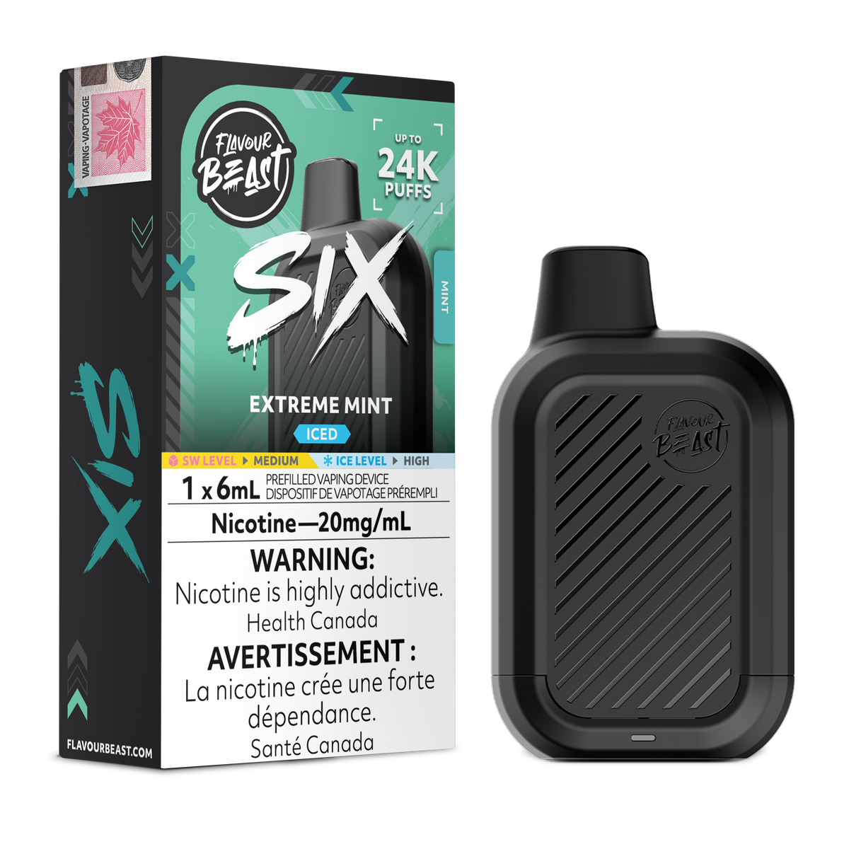 FLAVOUR BEAST SIX DISPOSABLE VAPE (ALBERTA)