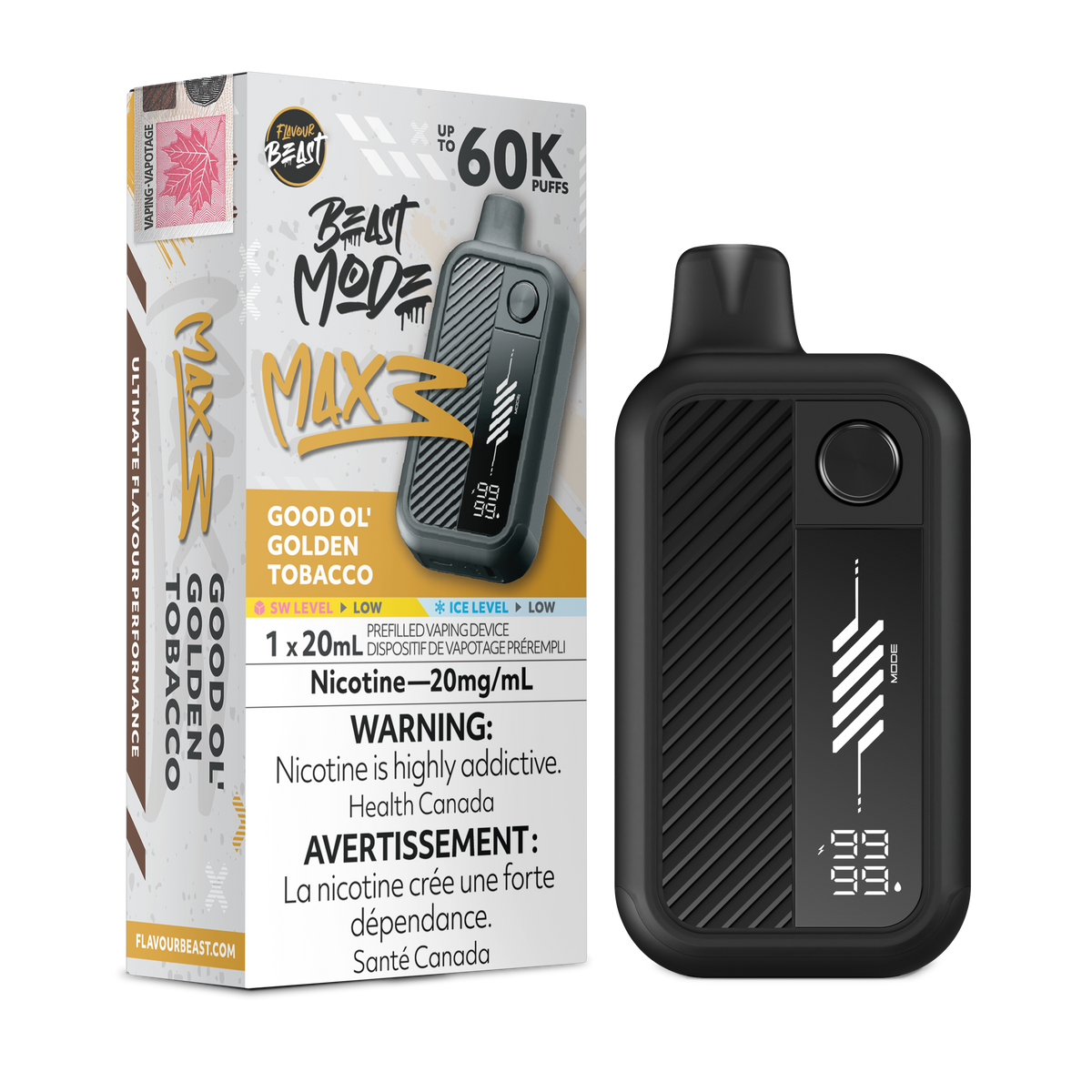 FLAVOUR BEAST BEAST MODE MAX 3 DISPOSABLE VAPE (ALBERTA)