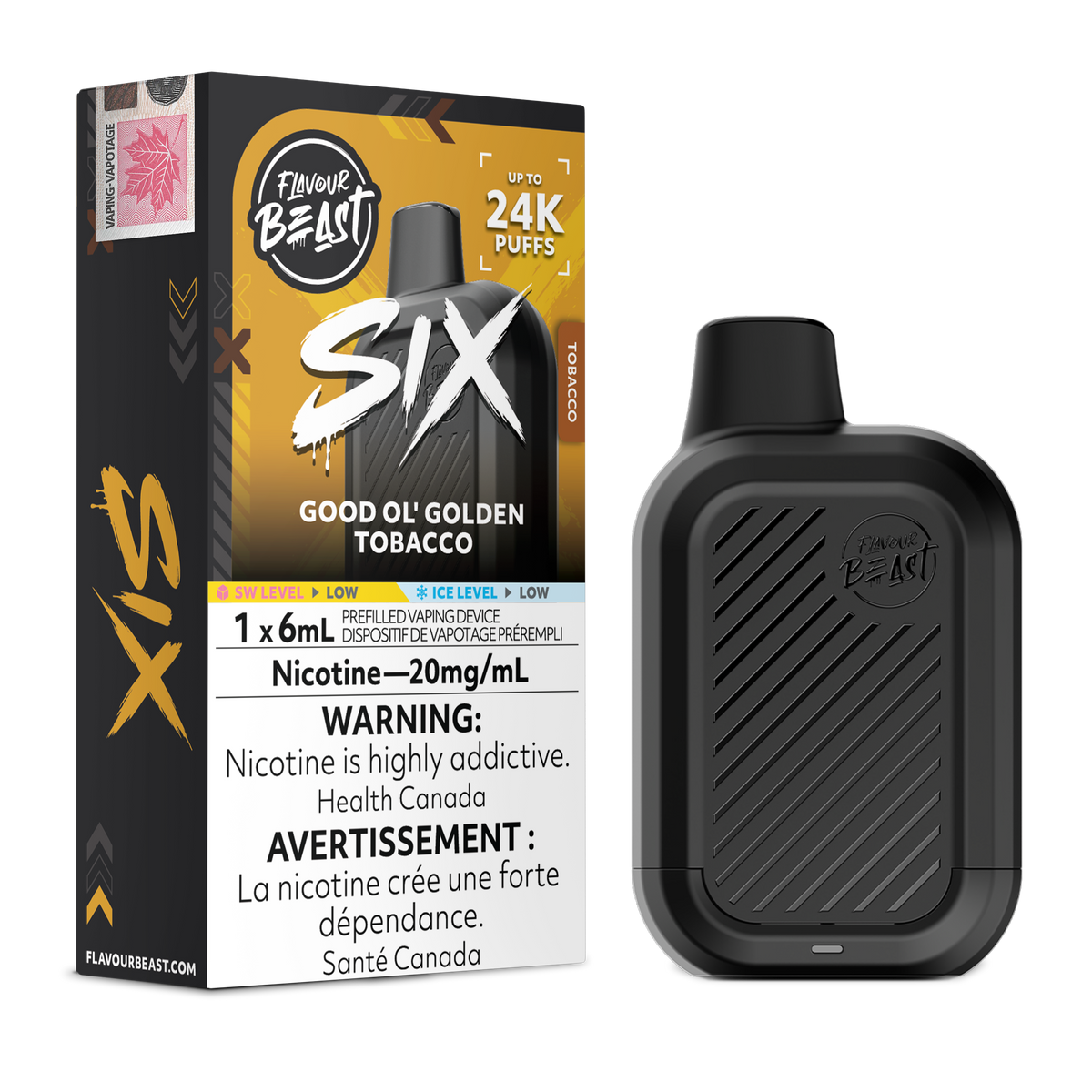 FLAVOUR BEAST SIX DISPOSABLE VAPE (ALBERTA)