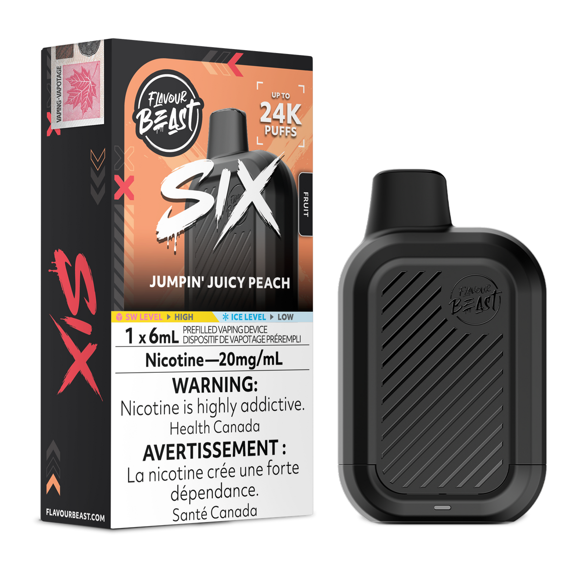 FLAVOUR BEAST SIX DISPOSABLE VAPE (ALBERTA)