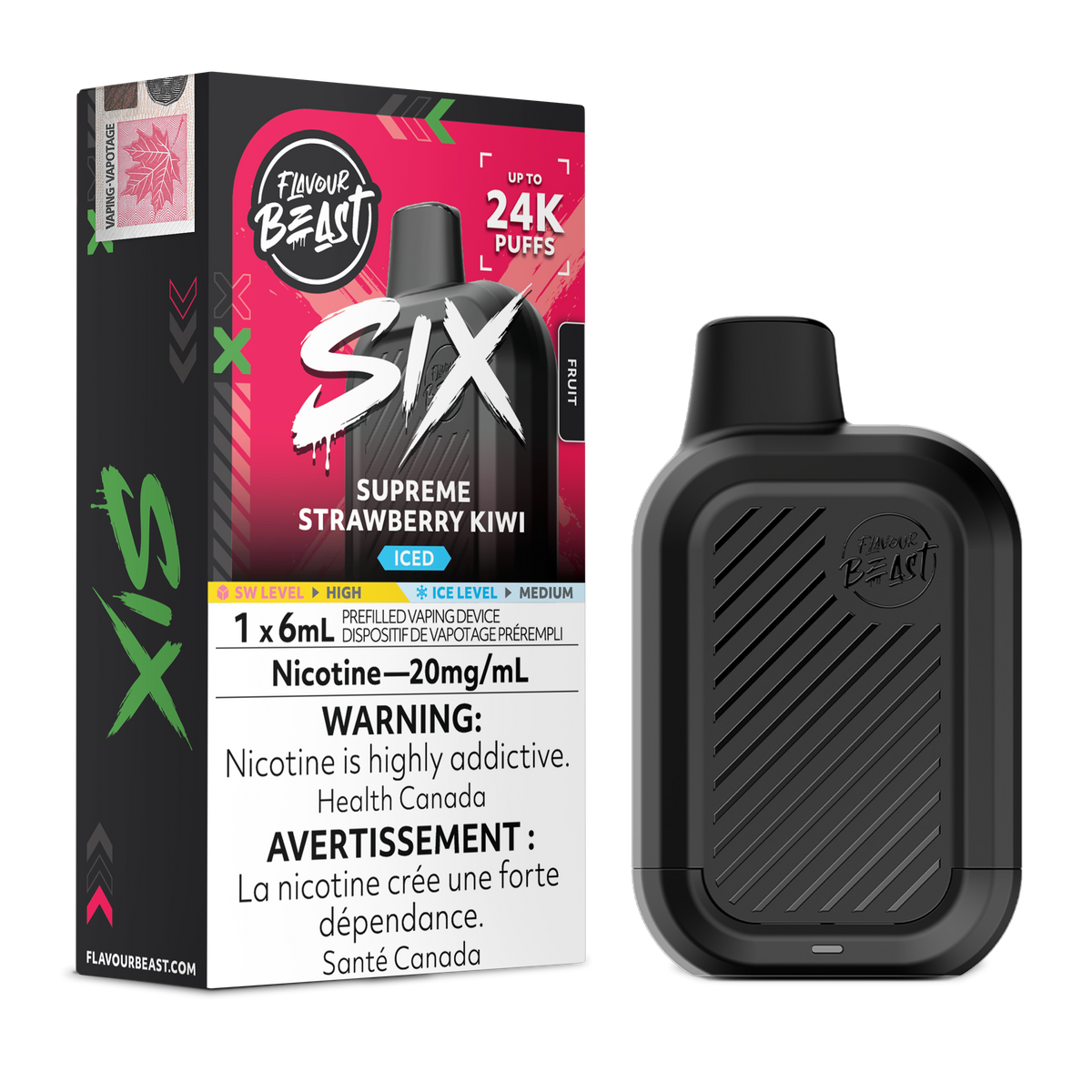FLAVOUR BEAST SIX DISPOSABLE VAPE (ALBERTA)