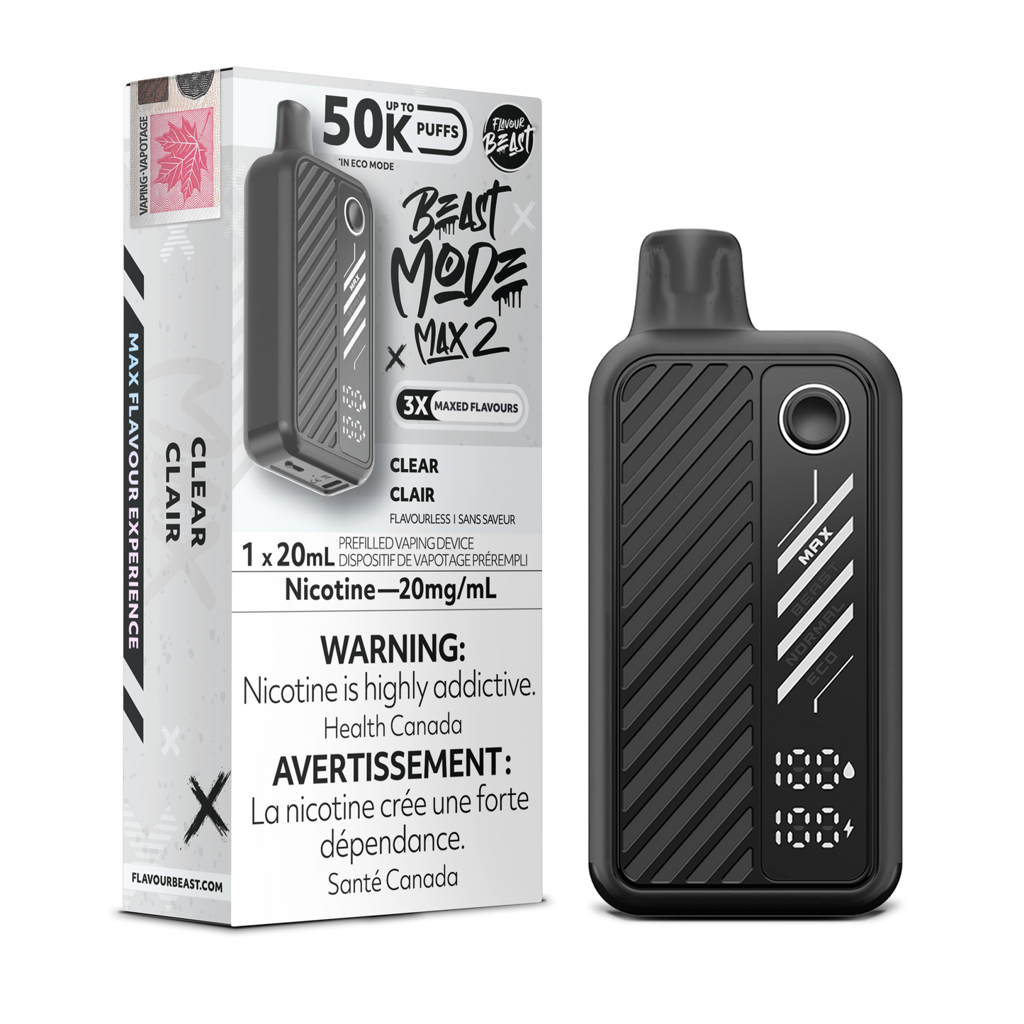 FLAVOUR BEAST BEAST MODE MAX 2 50K DISPOSABLE VAPE (ALBERTA)
