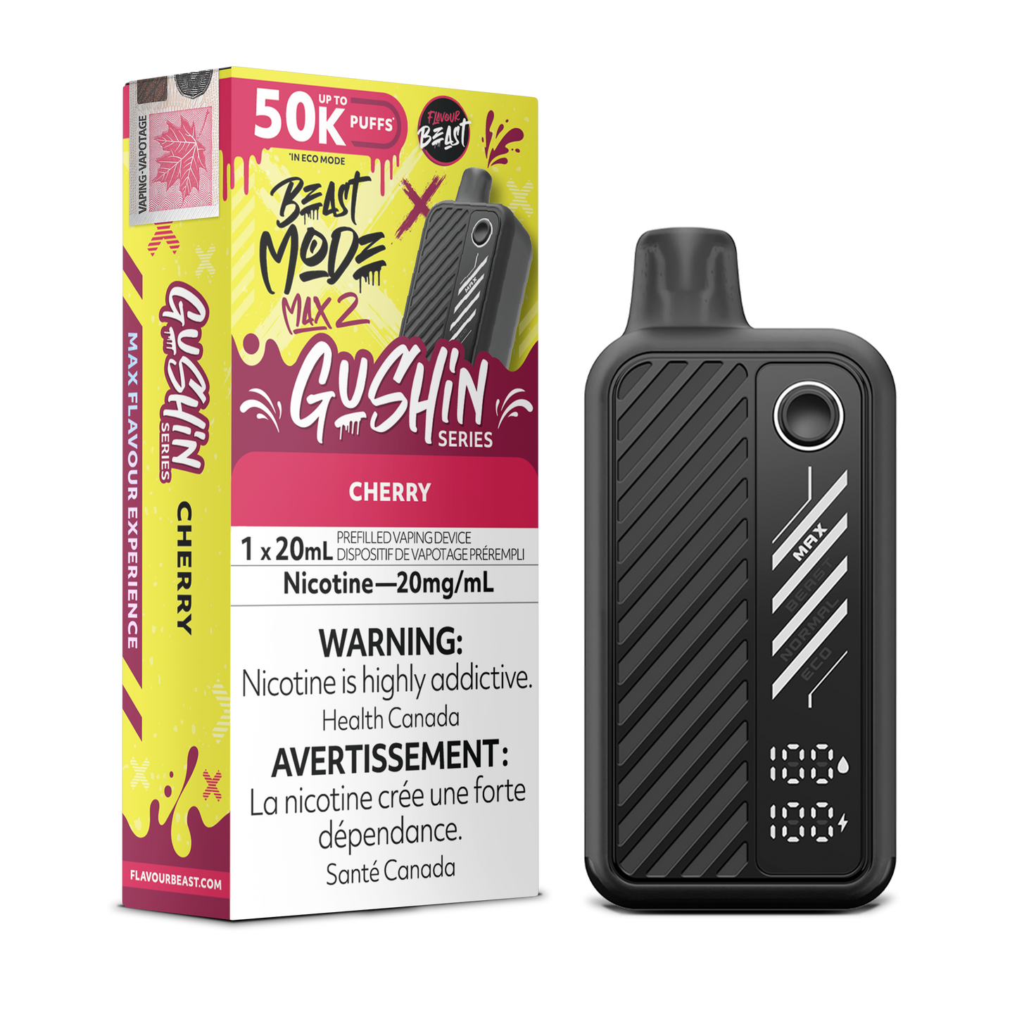 FLAVOUR BEAST BEAST MODE MAX 2 50K DISPOSABLE VAPE (ALBERTA)