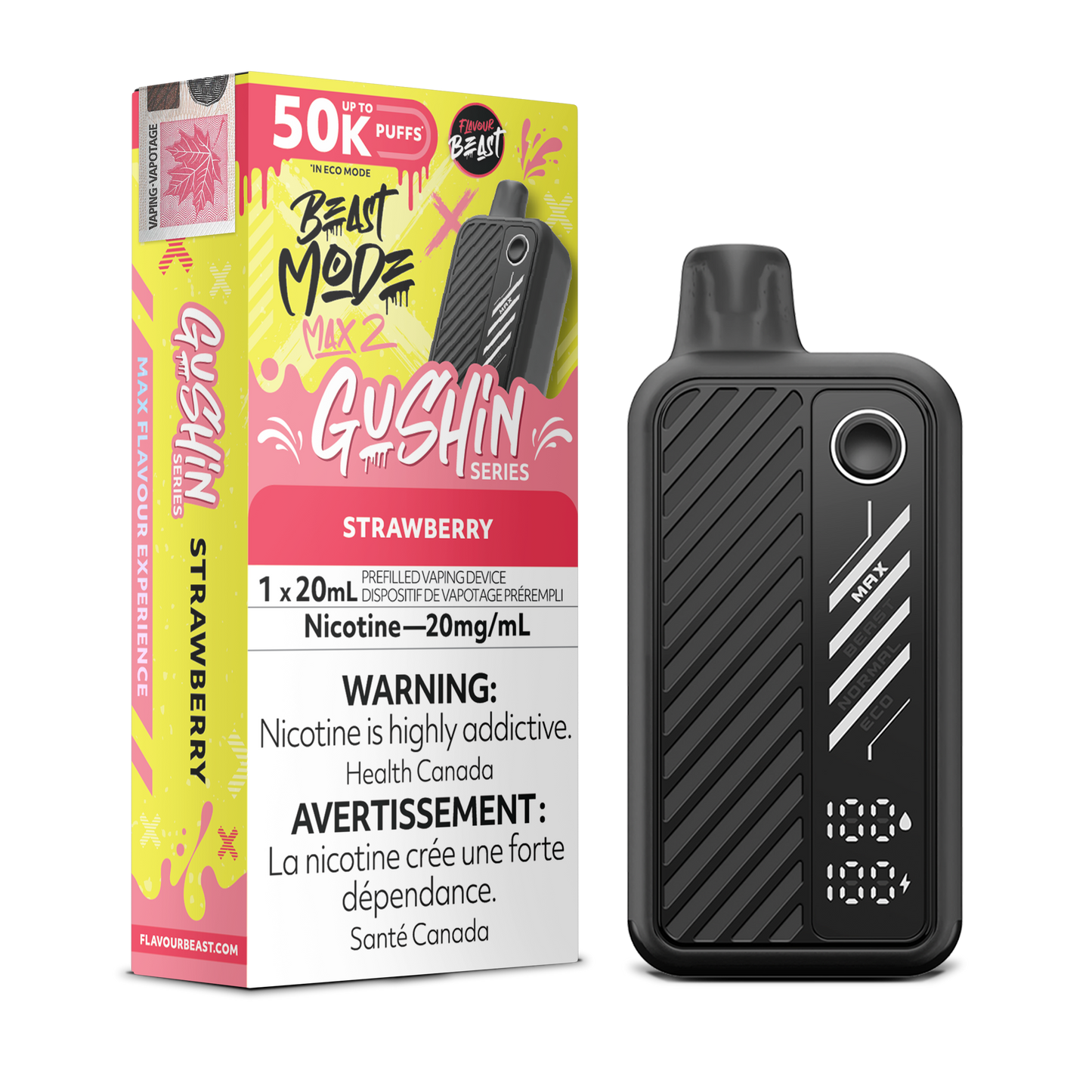 FLAVOUR BEAST BEAST MODE MAX 2 50K DISPOSABLE VAPE (ALBERTA)