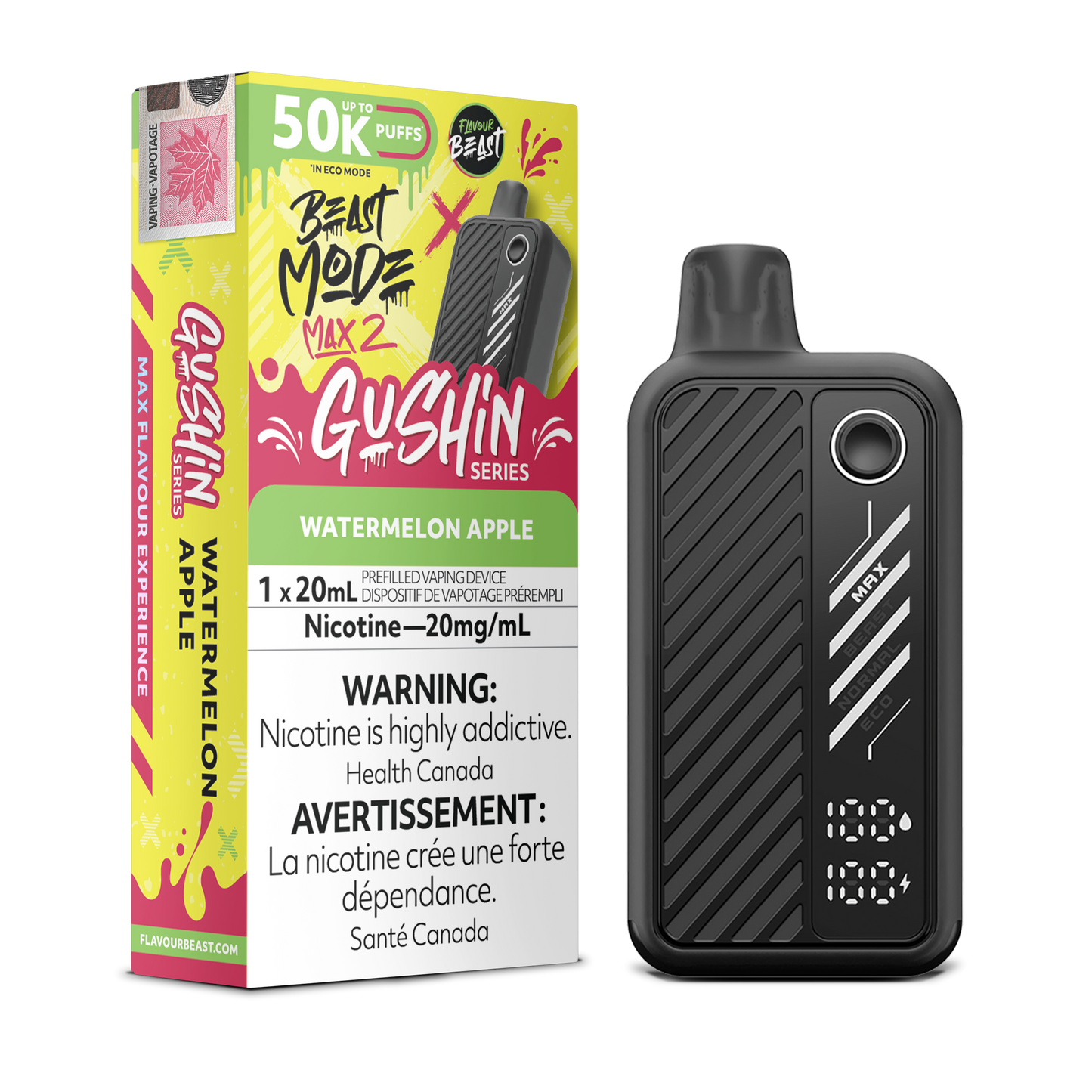 FLAVOUR BEAST BEAST MODE MAX 2 50K DISPOSABLE VAPE (ALBERTA)