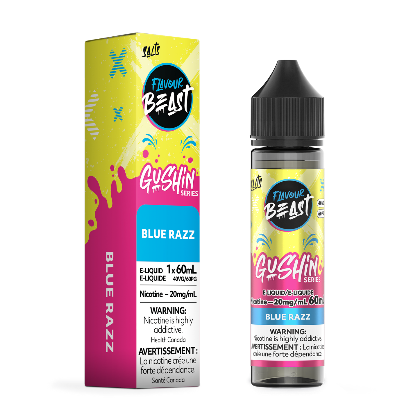 FLAVOUR BEAST SALT GUSHIN SERIES (60ml) (ALBERTA)