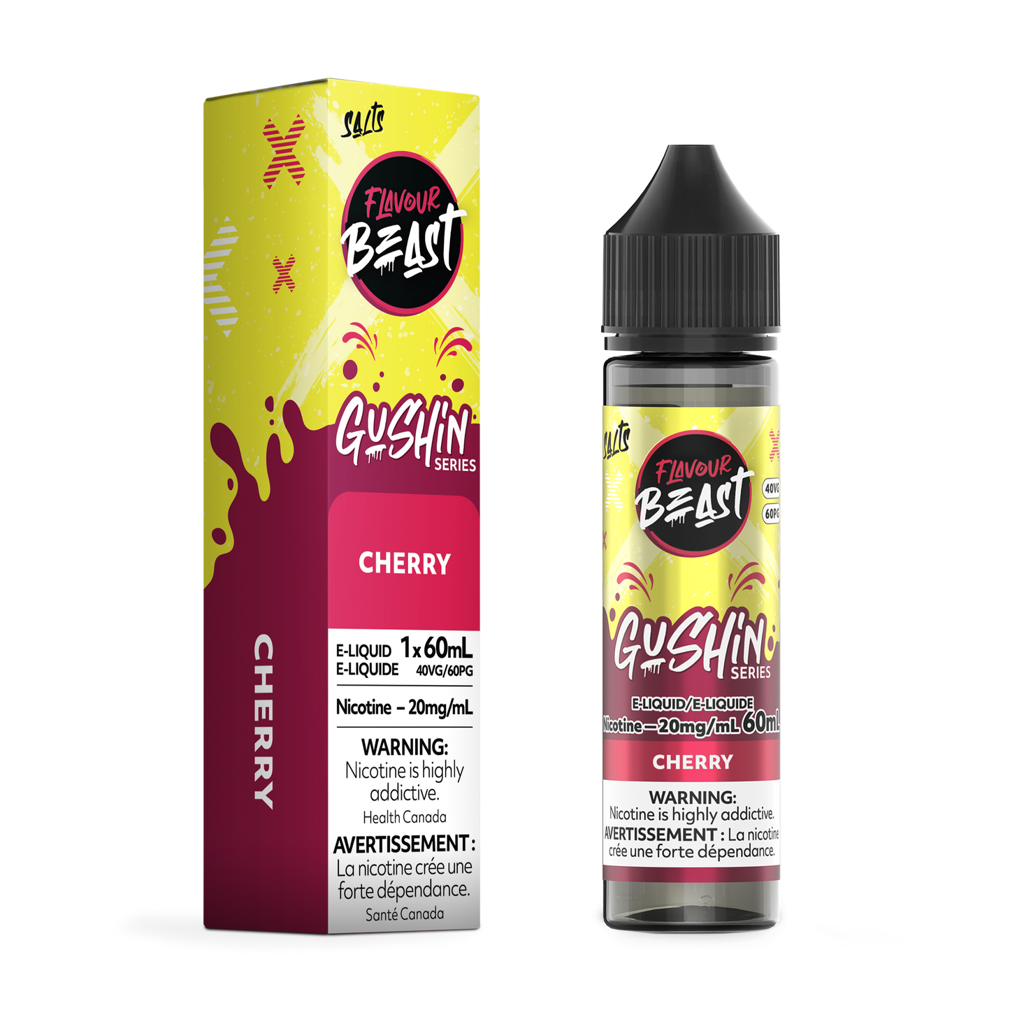 FLAVOUR BEAST SALT GUSHIN SERIES (60ml) (ALBERTA)