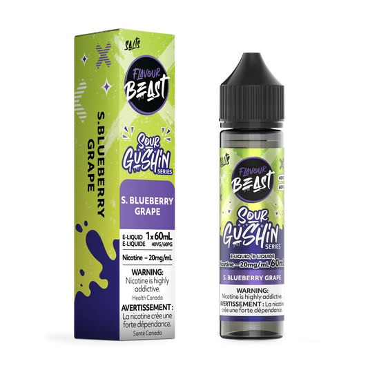 FLAVOUR BEAST SALT SOUR GUSHIN SERIES (60ml) (ALBERTA)