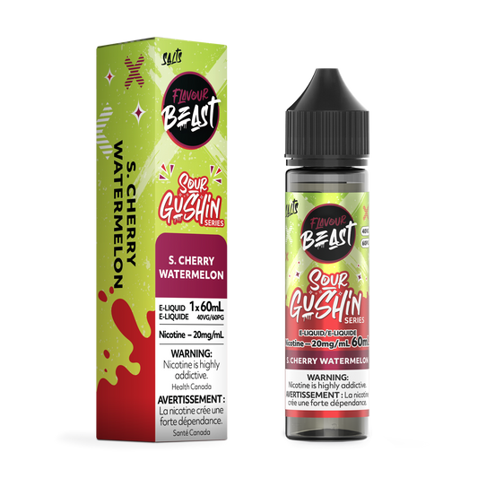 FLAVOUR BEAST SALT SOUR GUSHIN SERIES (60ml) (ALBERTA)