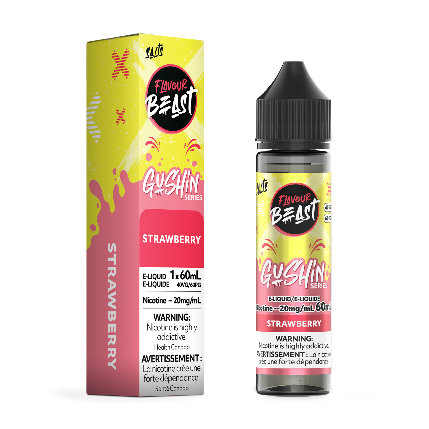 FLAVOUR BEAST SALT GUSHIN SERIES (60ml) (ALBERTA)