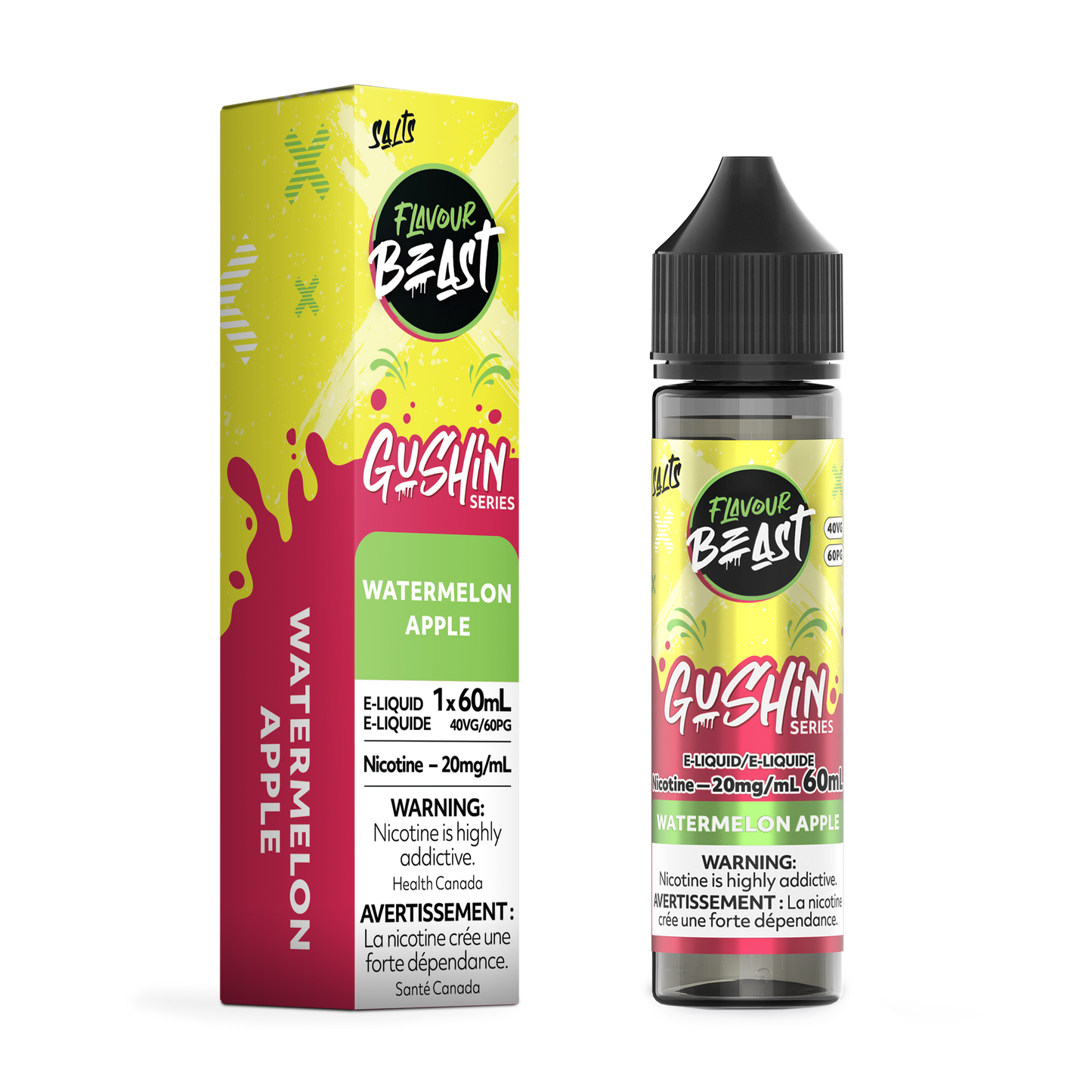 FLAVOUR BEAST SALT GUSHIN SERIES (60ml) (ALBERTA)