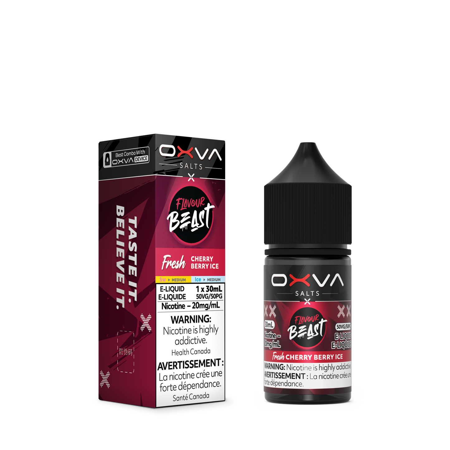 FLAVOUR BEAST X OXVA SALT (ALBERTA)