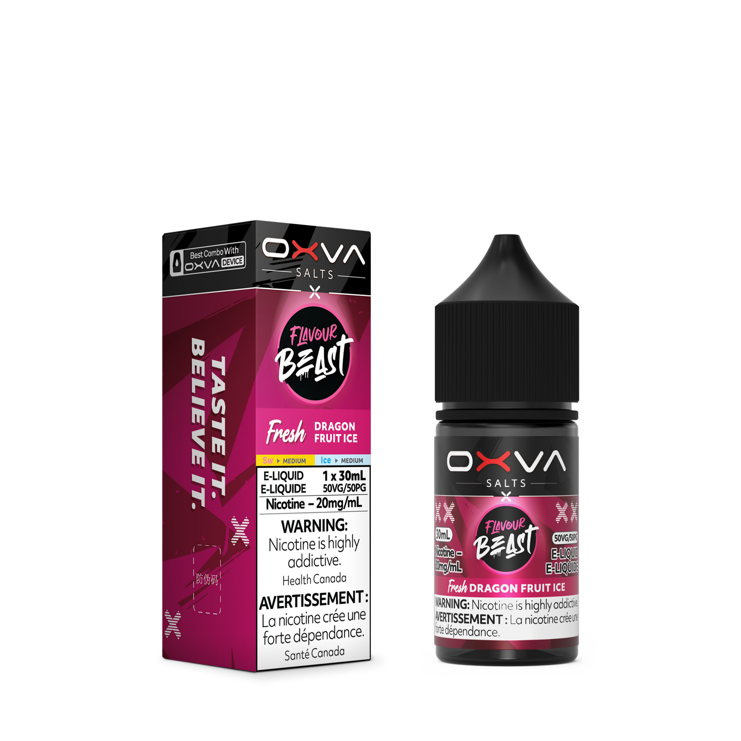FLAVOUR BEAST X OXVA SALT (ALBERTA)