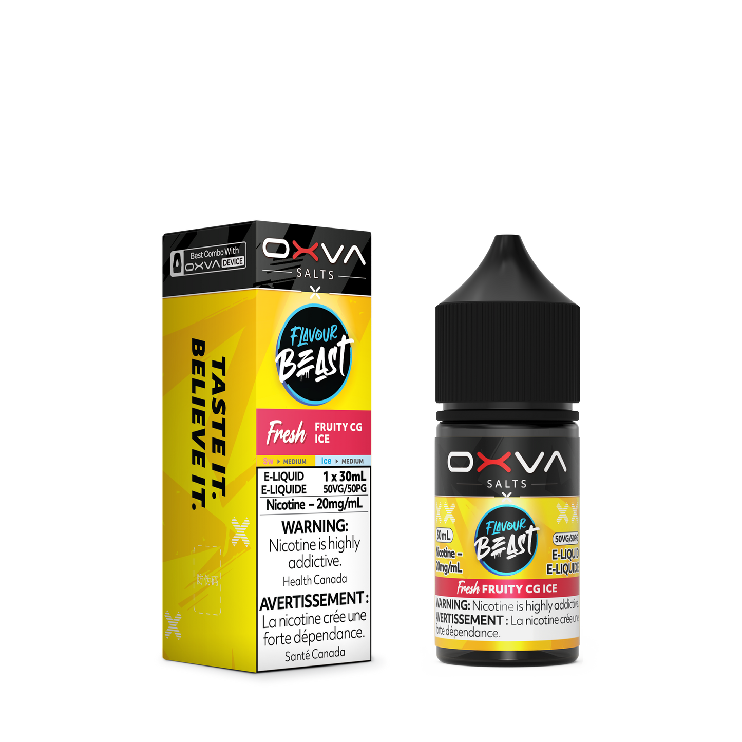 FLAVOUR BEAST X OXVA SALT (ALBERTA)
