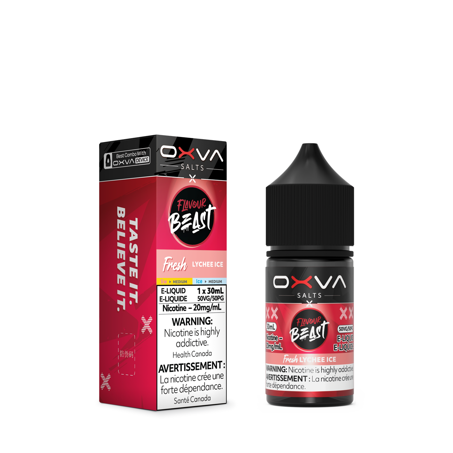 FLAVOUR BEAST X OXVA SALT (ALBERTA)