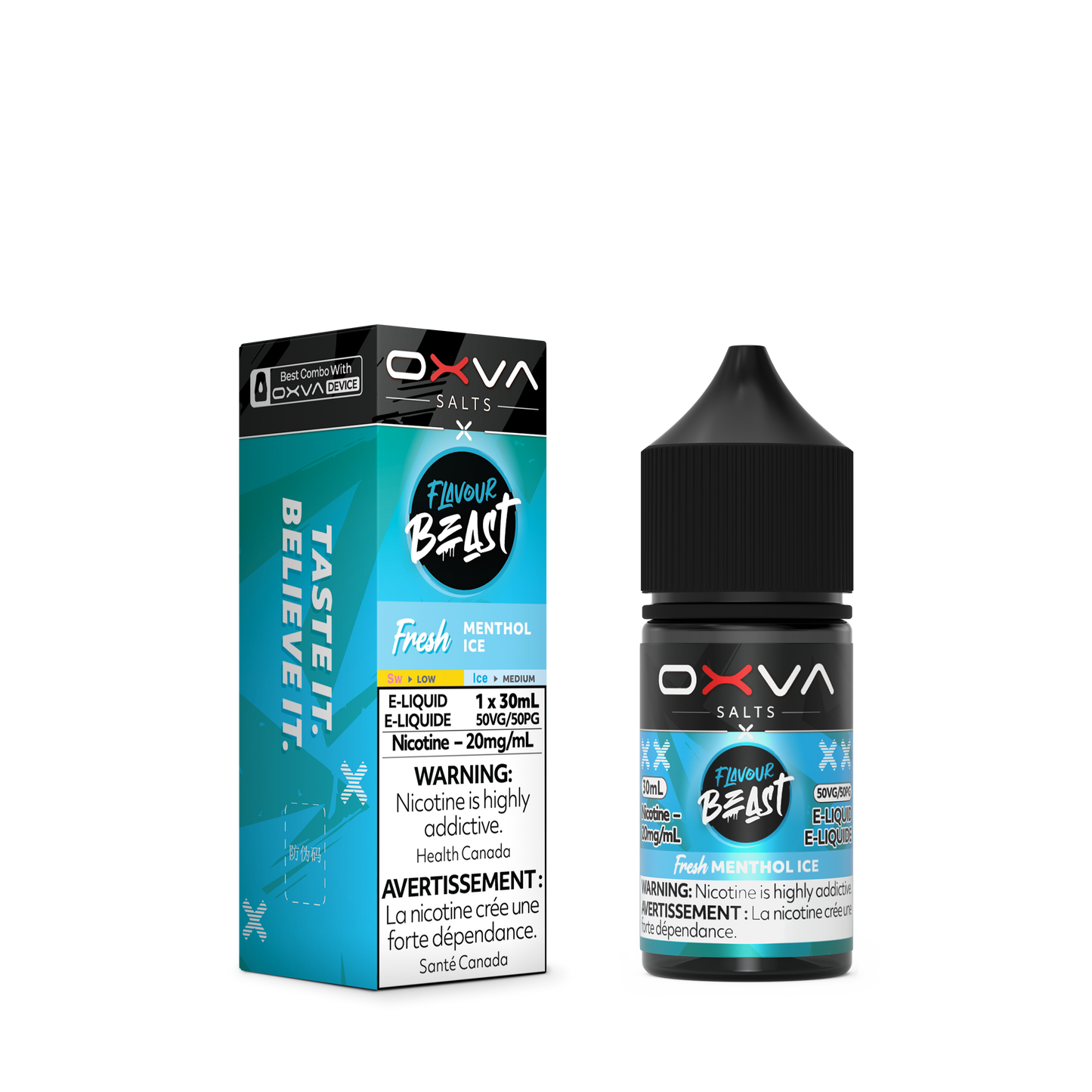 FLAVOUR BEAST X OXVA SALT (ALBERTA)