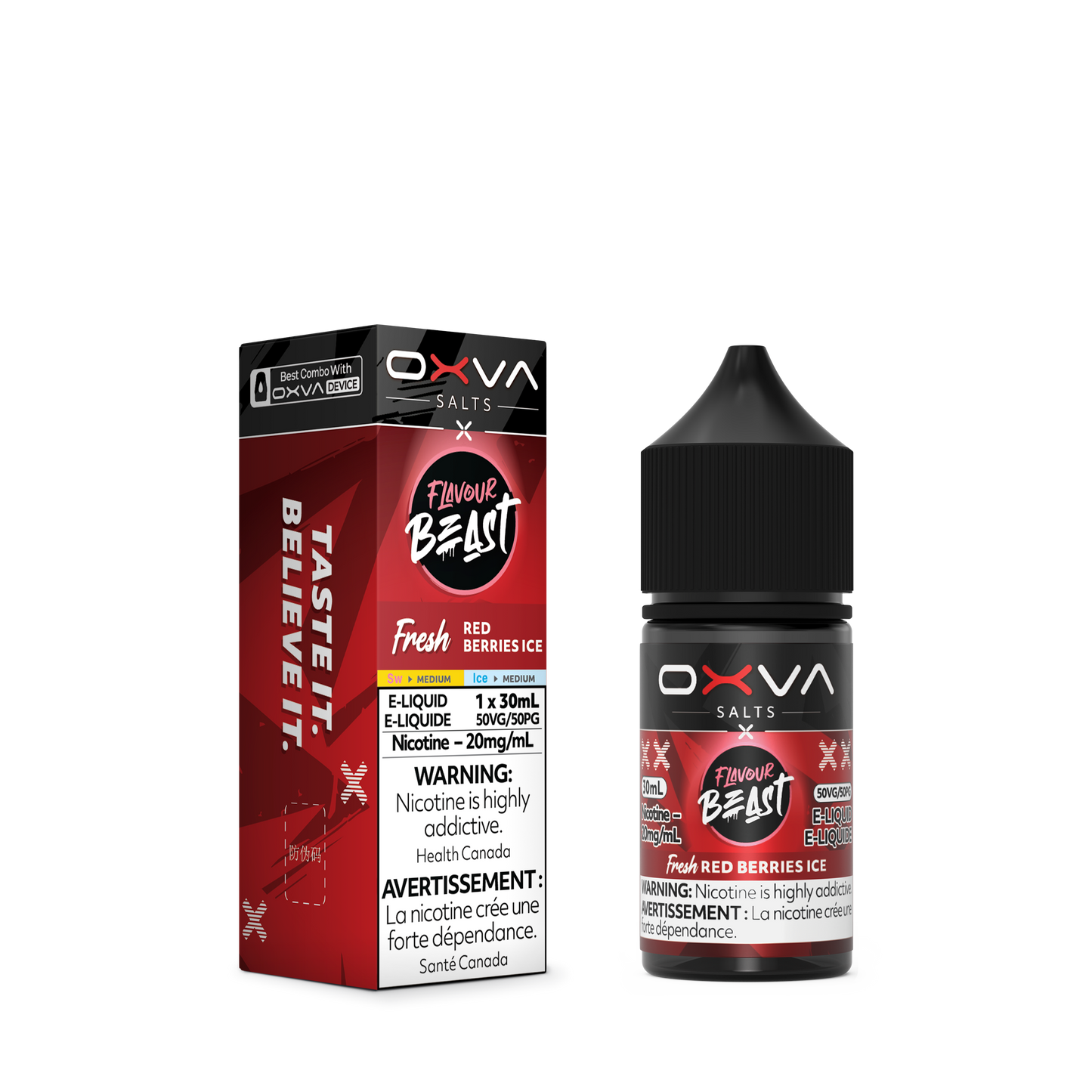 FLAVOUR BEAST X OXVA SALT (ALBERTA)