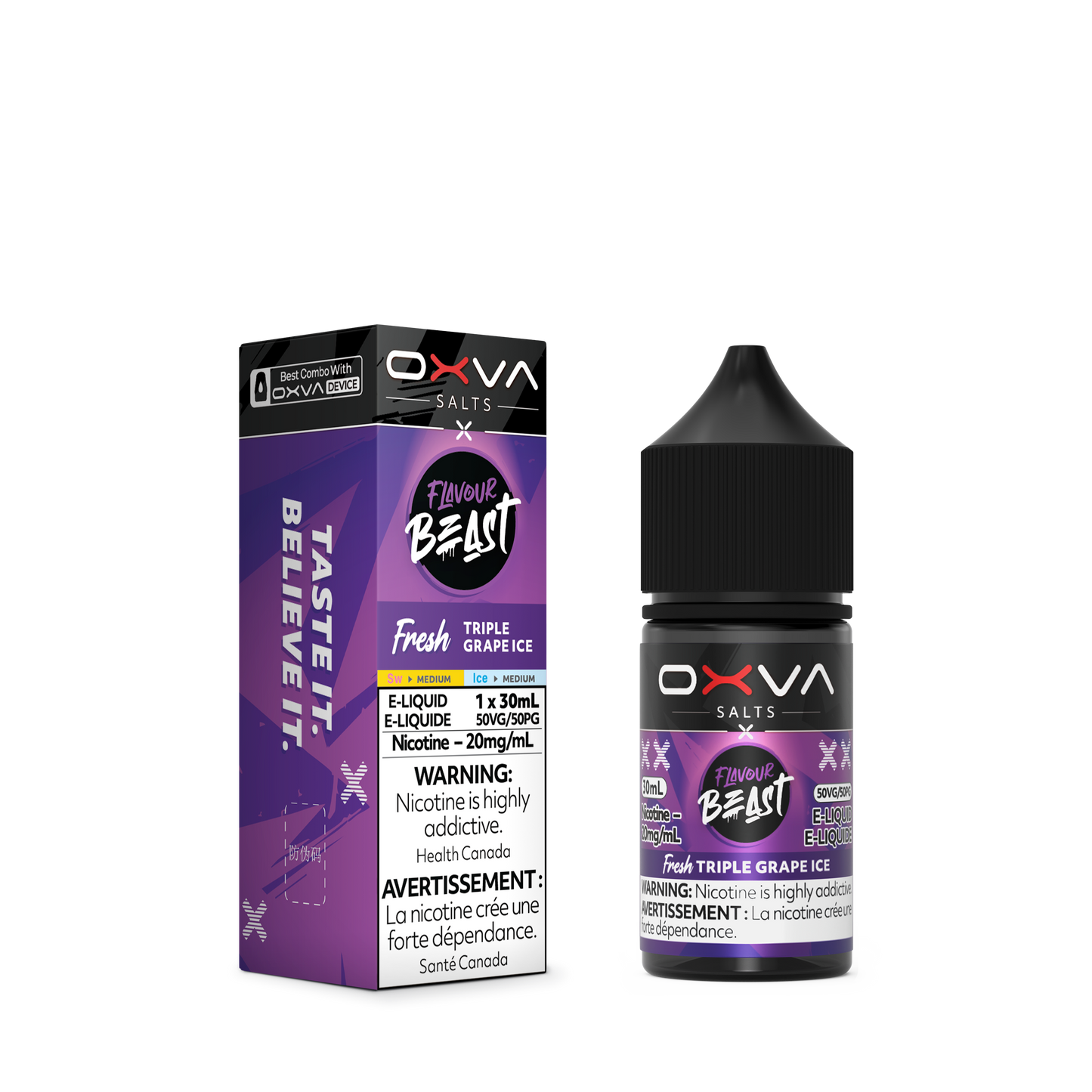 FLAVOUR BEAST X OXVA SALT (ALBERTA)