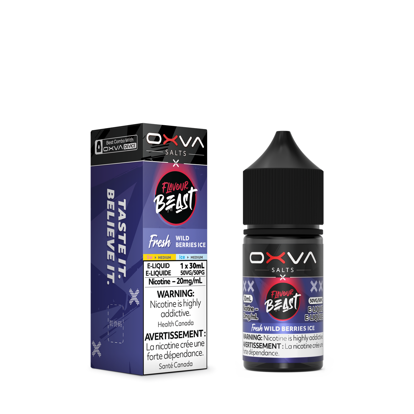 FLAVOUR BEAST X OXVA SALT (ALBERTA)