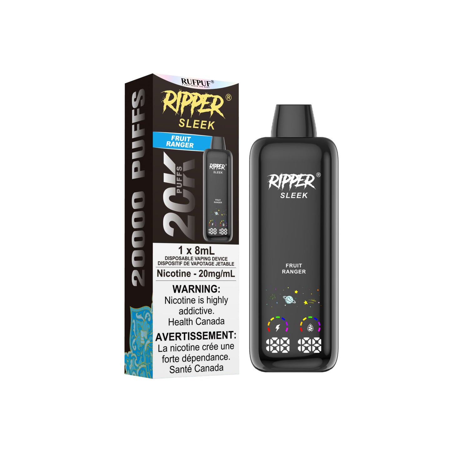 RIPPER SLEEK DISPOSABLE VAPE (ALBERTA)